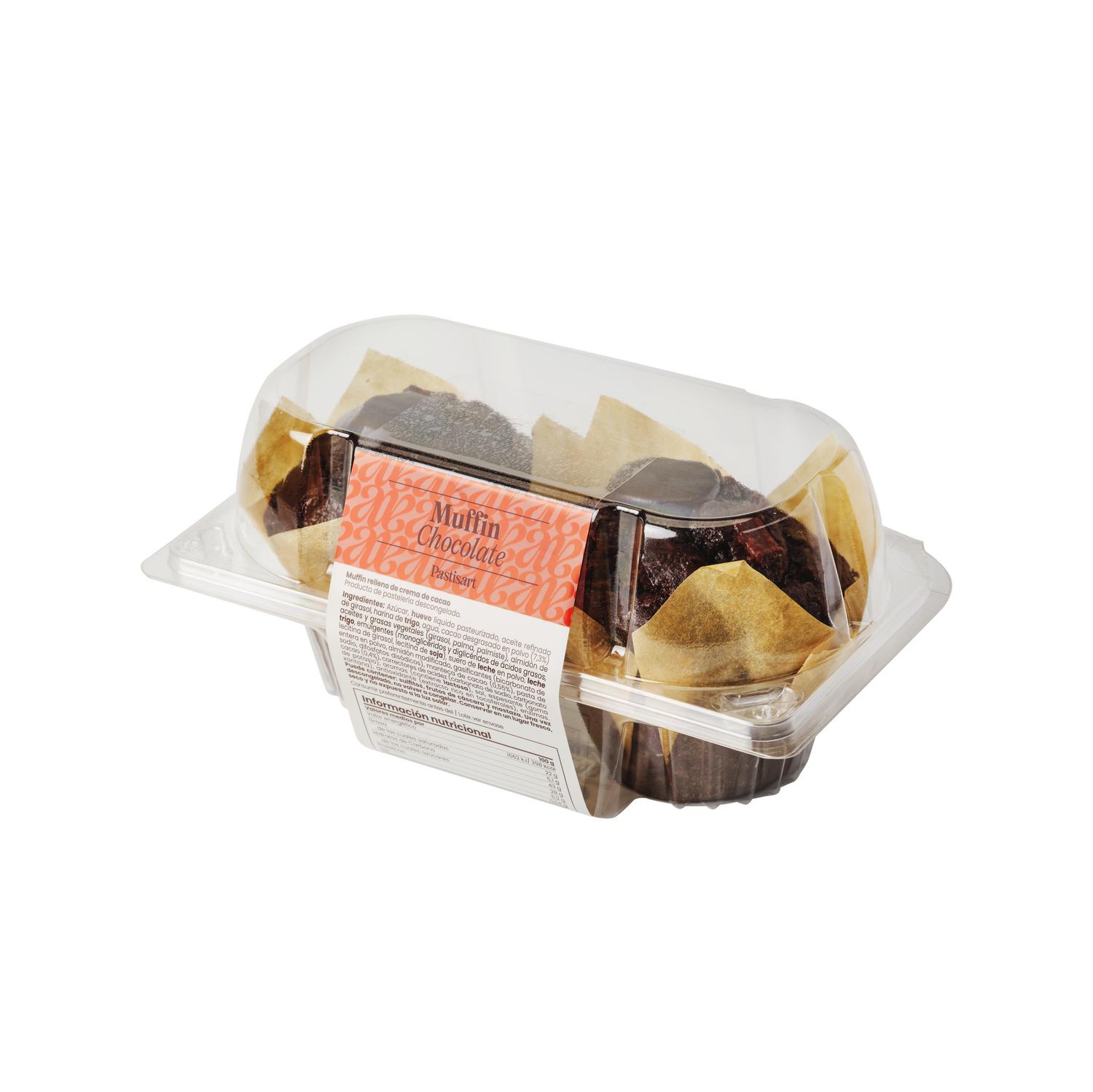 Muffin relleno de crema de cacao Pastisart 240 g