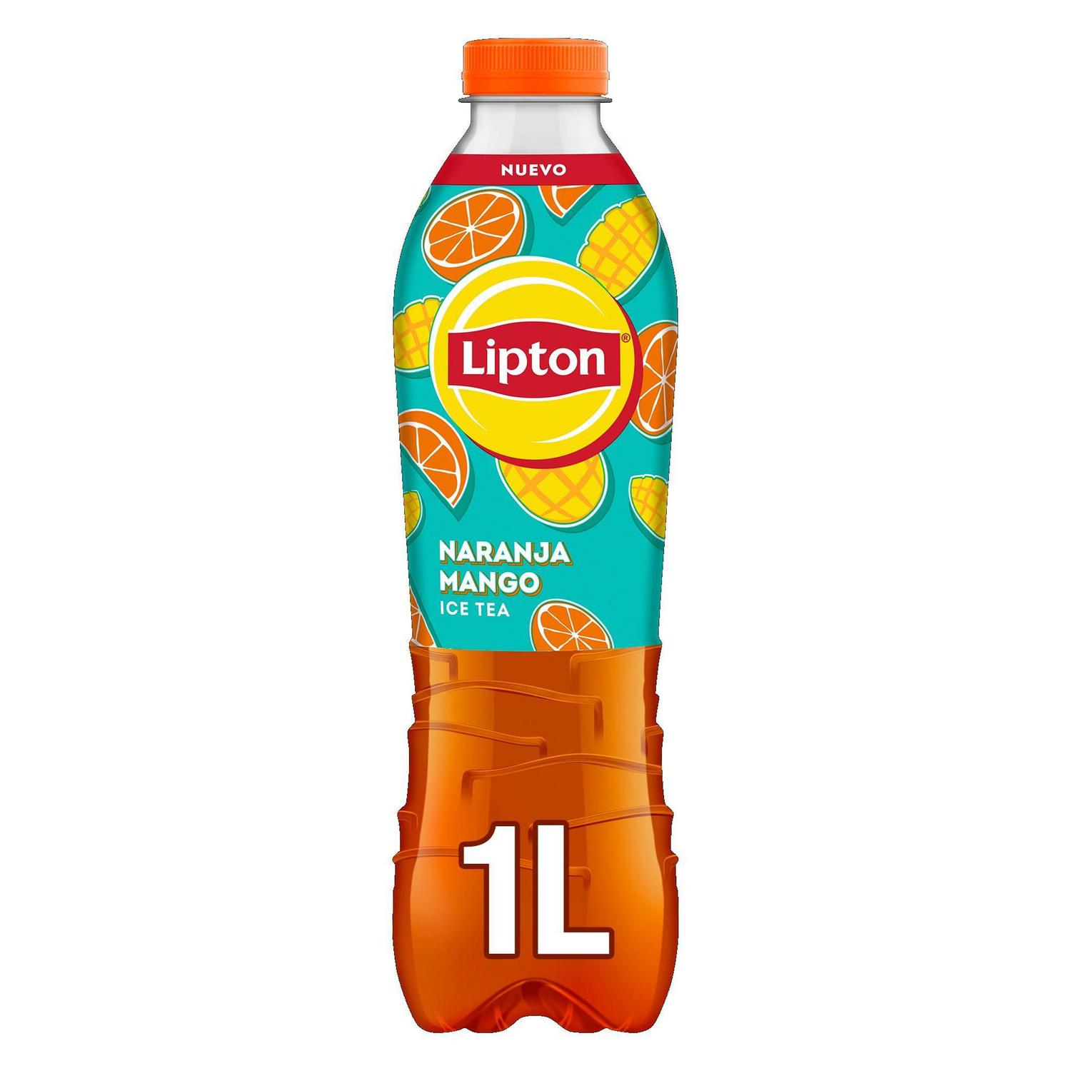 Lipton té naranja y mango botella 1 l.