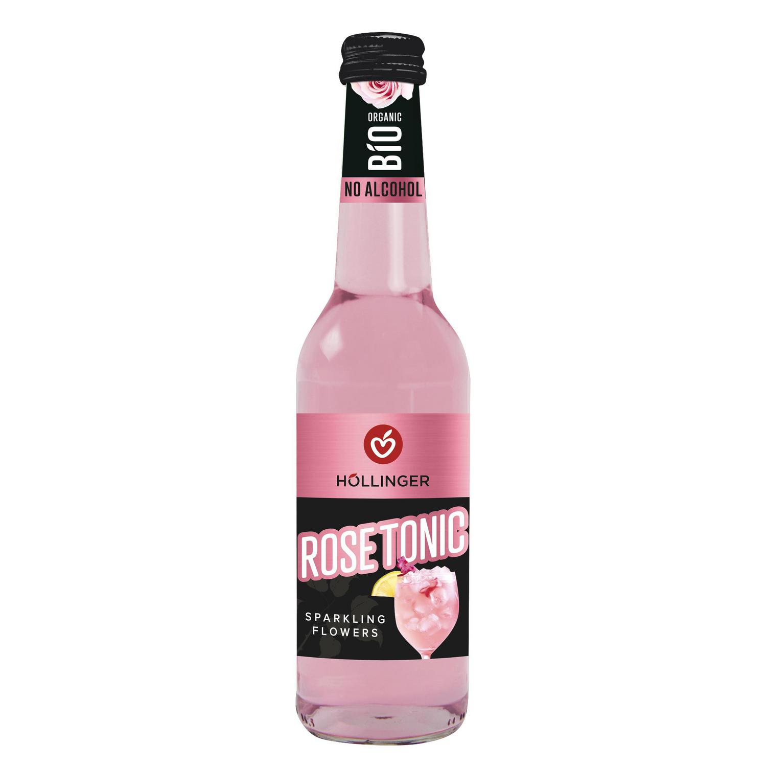 Tónica Hollinger rose ecológica lata 33 cl.