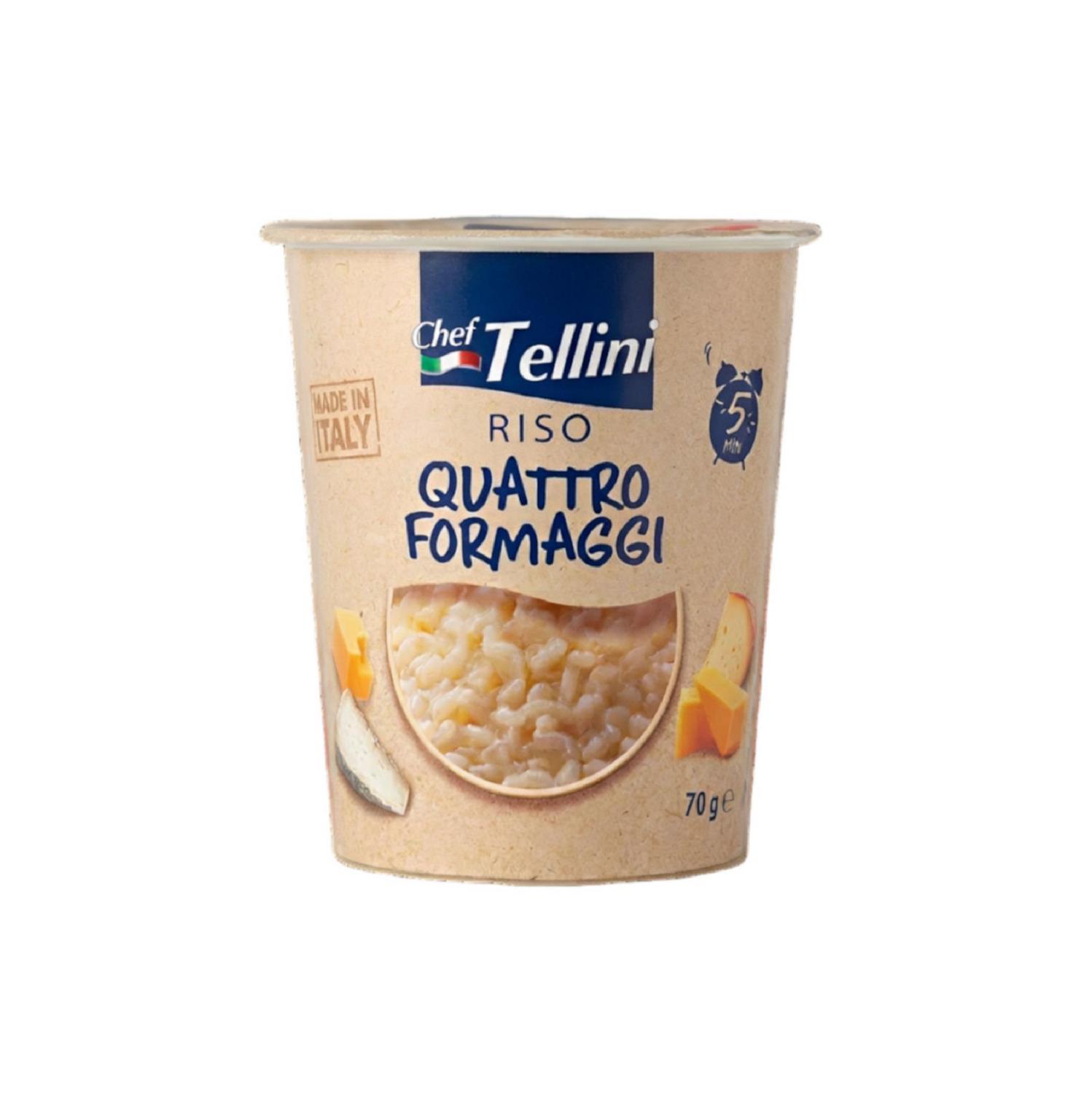 Rissoto al 4 formaggi Chef Tellini 70 g.