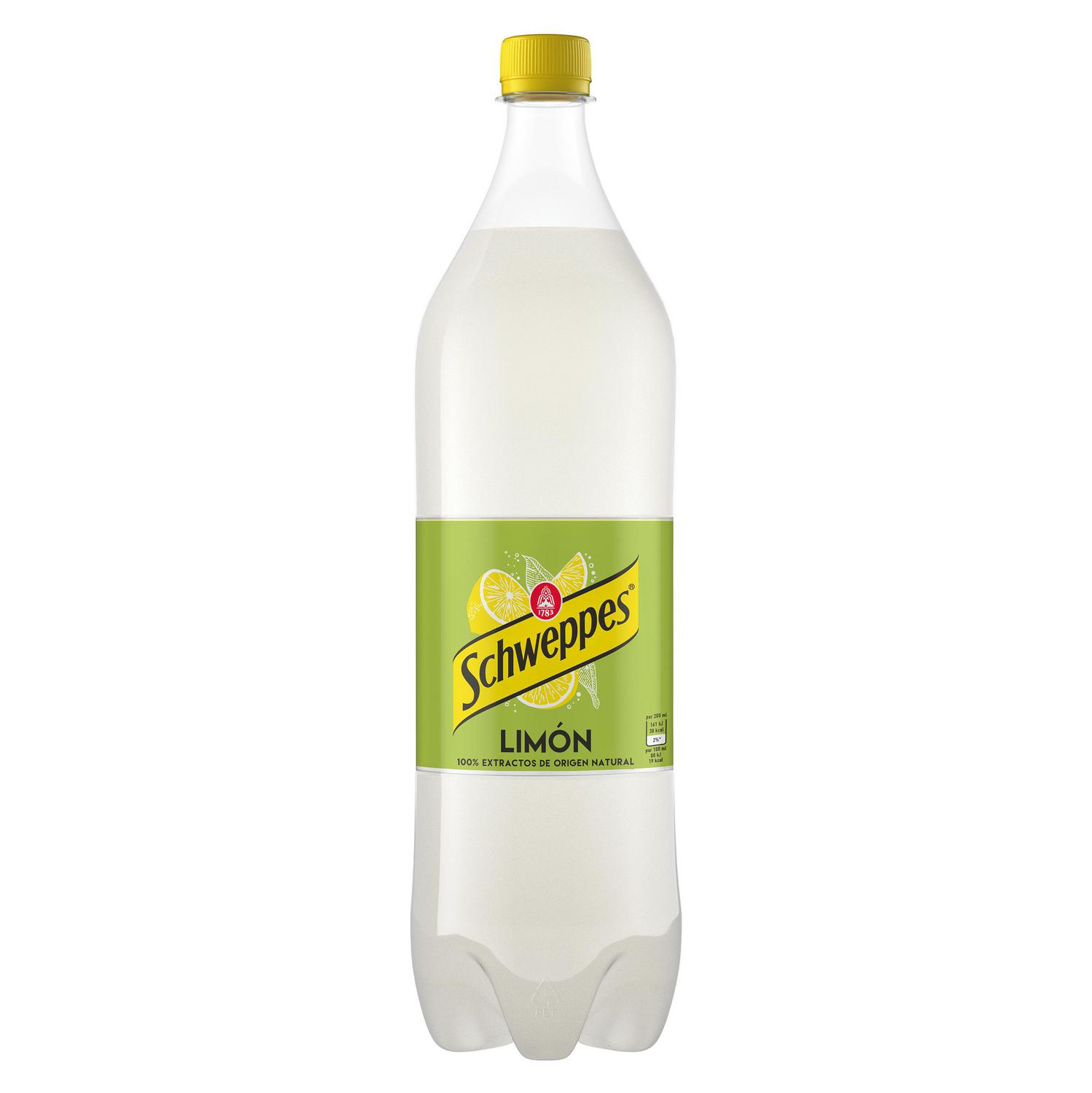 Schweppes limón botella 1,5 l