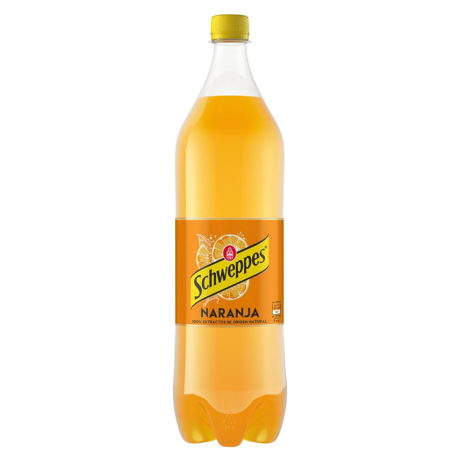 Schweppes naranja botella 1,5 l.