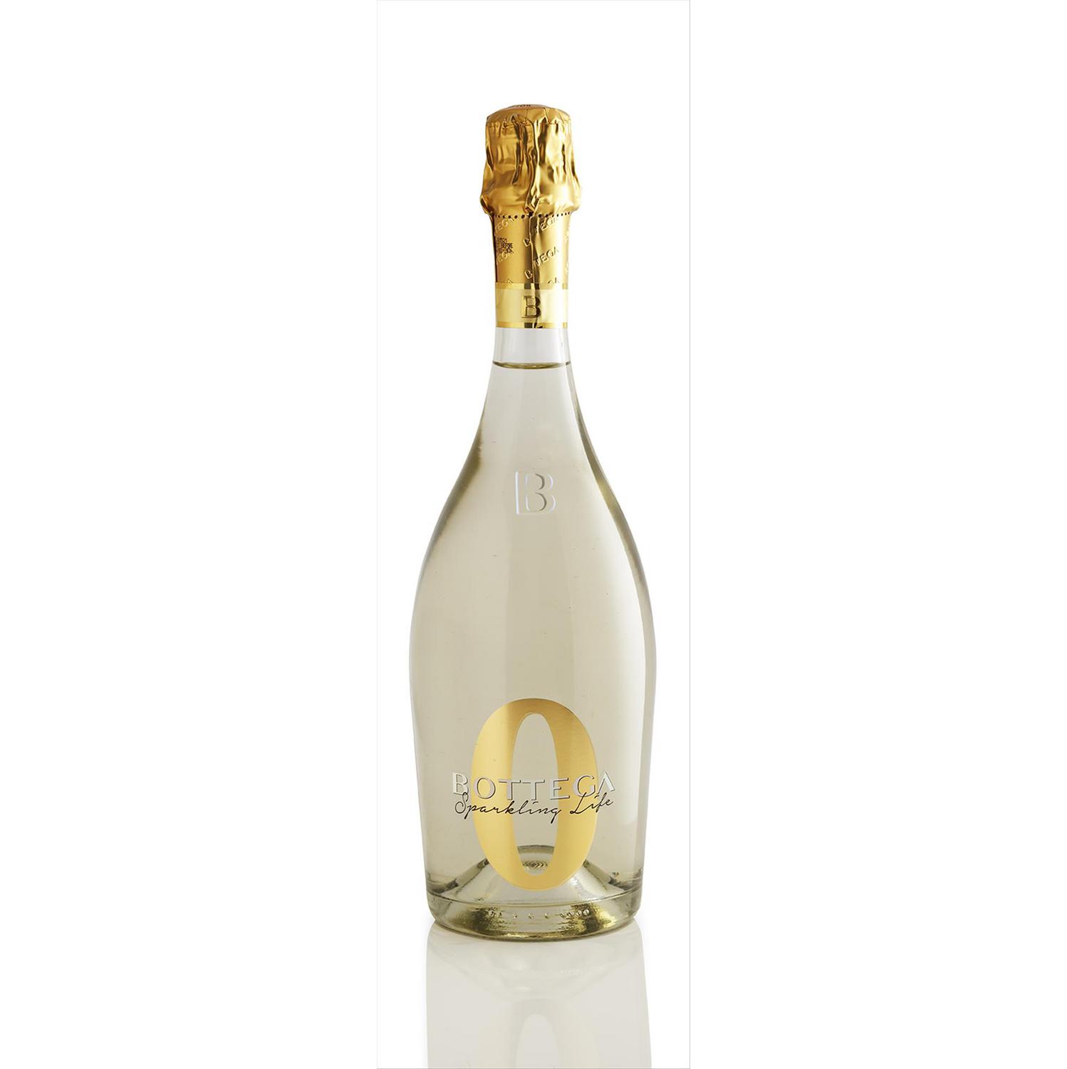 Espumoso blanco Bottega 0 alcohol 75 cl.