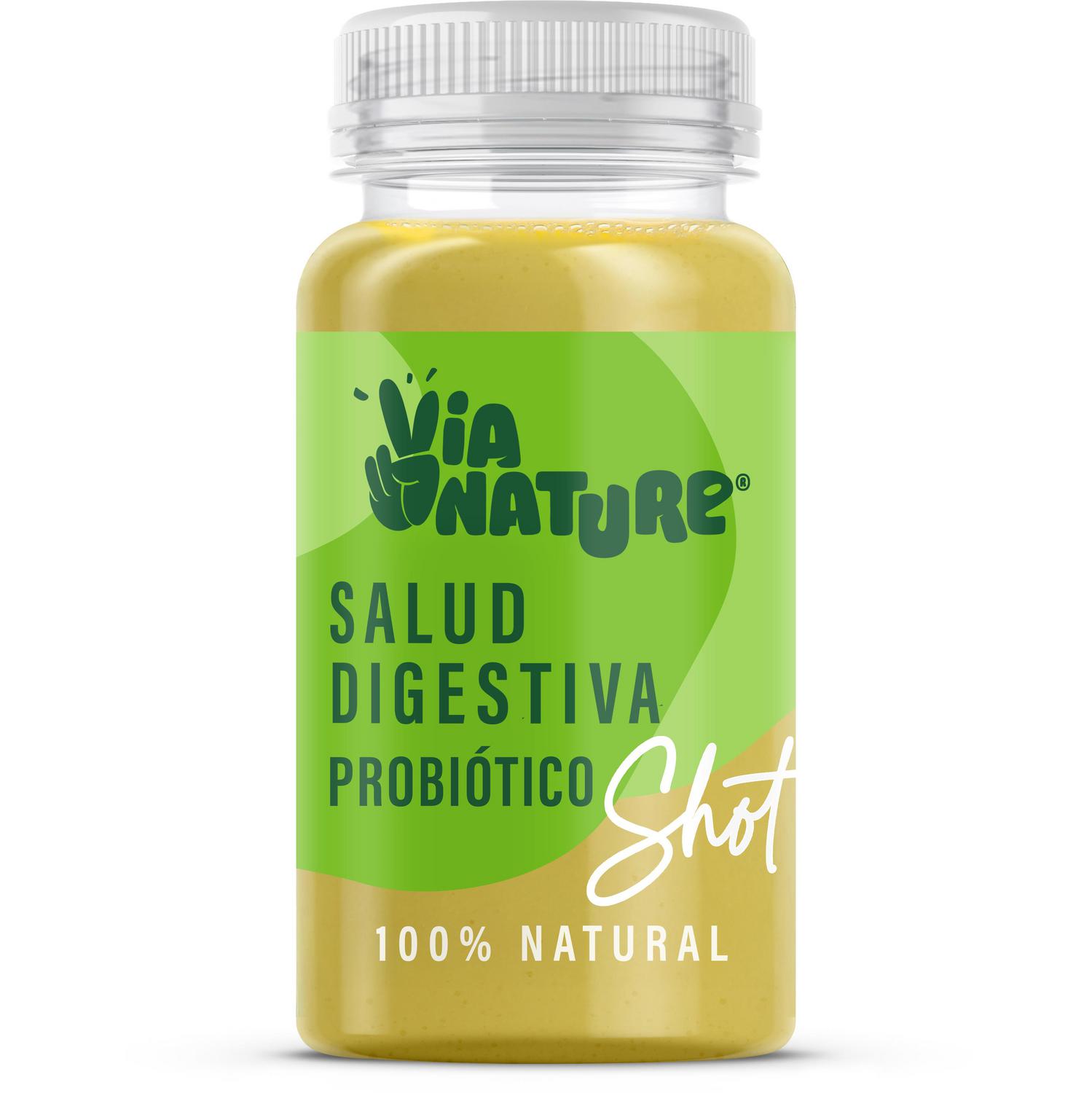 Zumo y puré Shot ViaNature sin gluten y sin lactosa 100 ml.