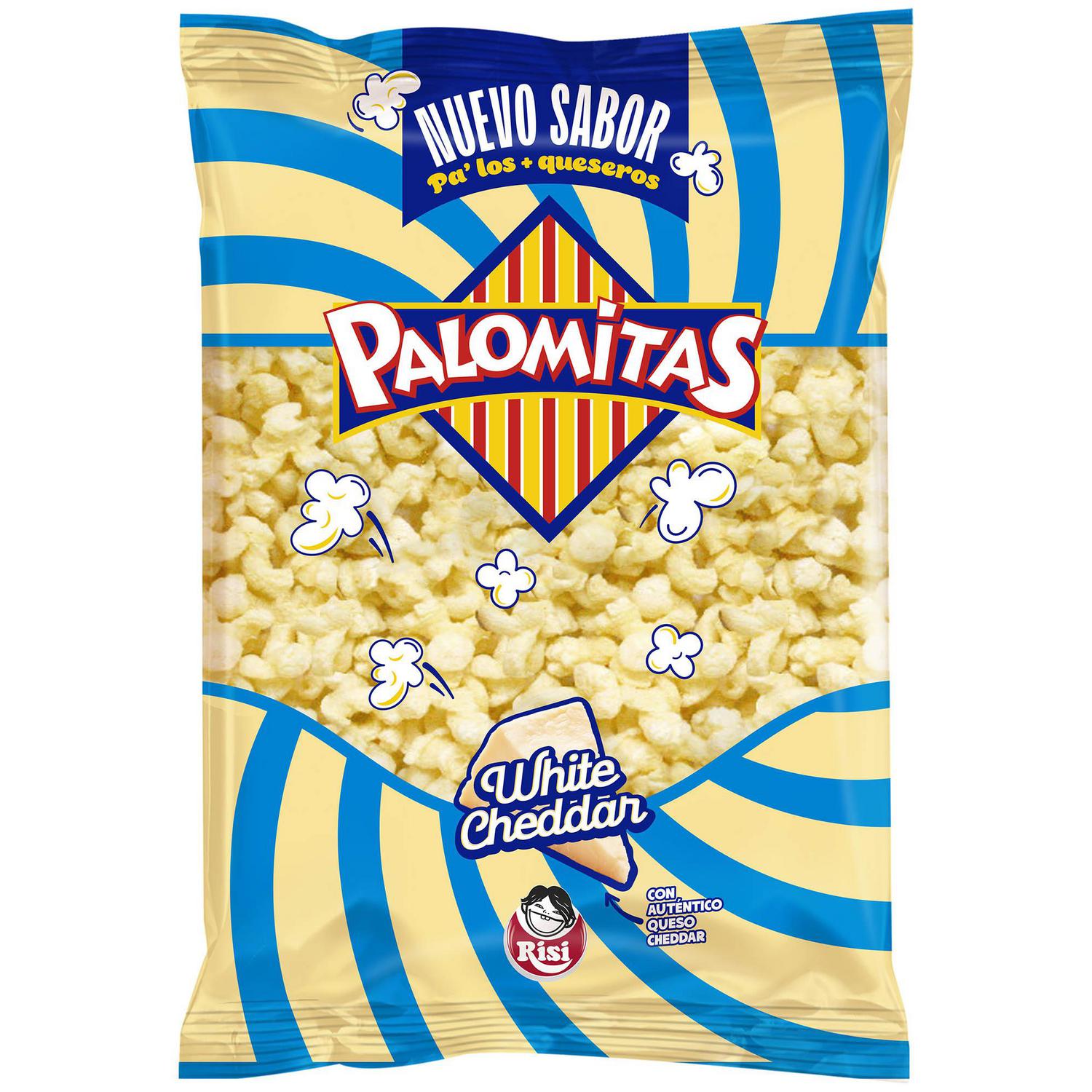 Palomitas sabor queso cheddar Risi sin gluten 90 g.