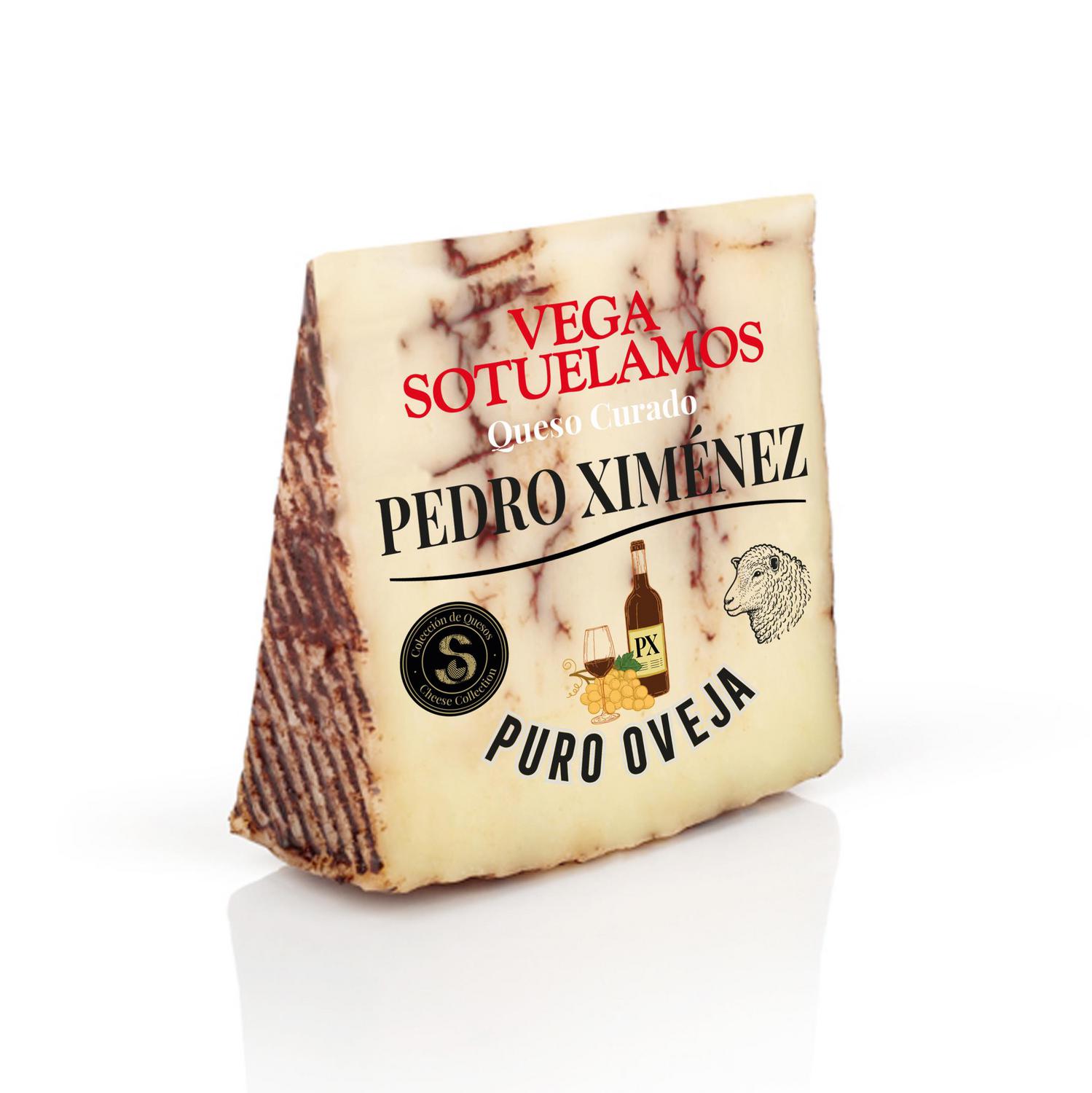 Queso de oveja curado con crema de Pedro Ximénez Vega Sotuélamos 200 g