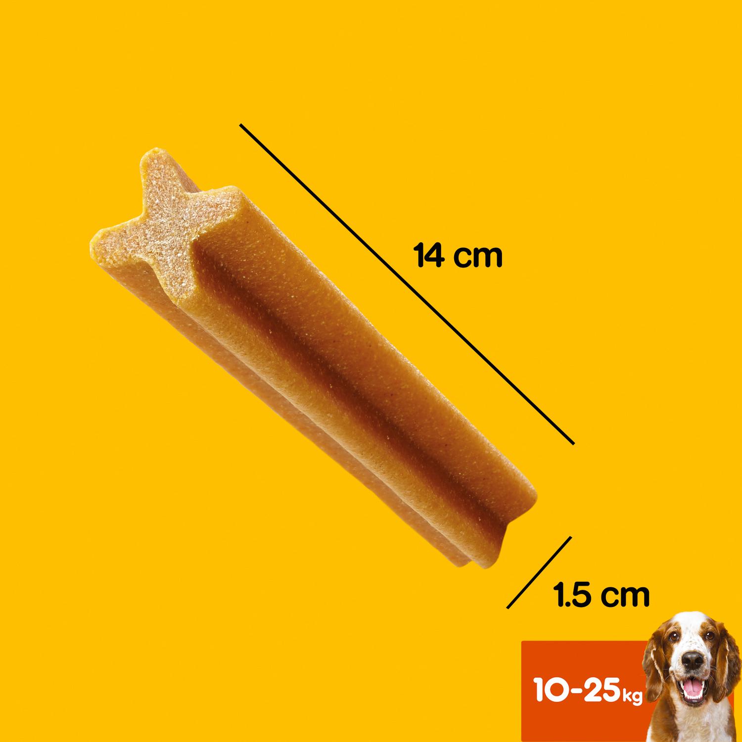 Snacks dental para perros medianos Pedigree Dentastix pack de 28 unidades