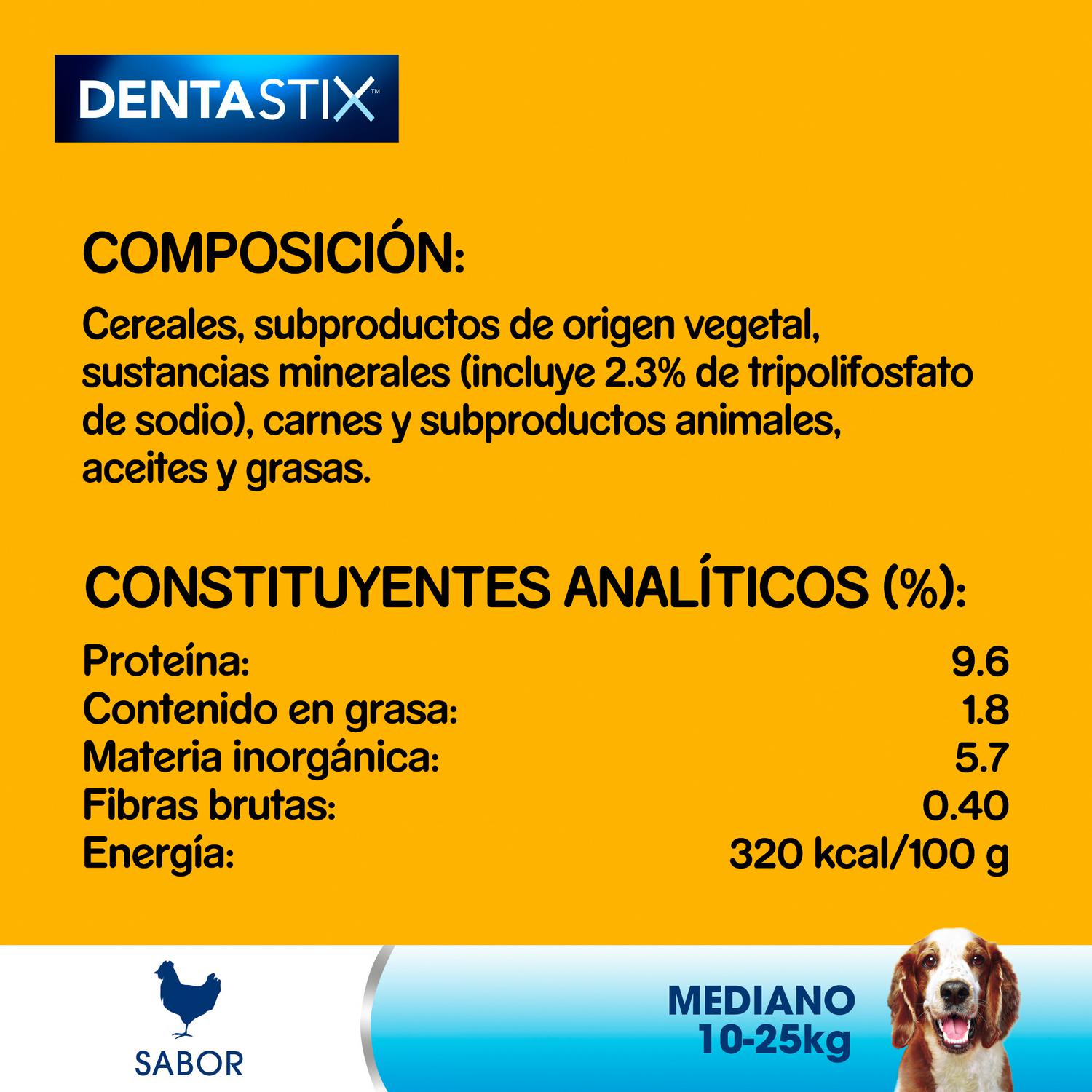 Snacks dental para perros medianos Pedigree Dentastix pack de 28 unidades