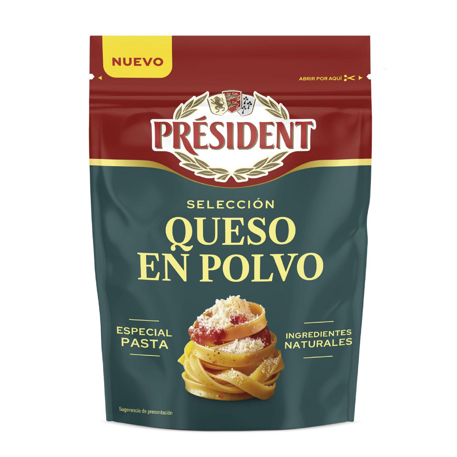 Queso de pasta rallado Président 60 g.