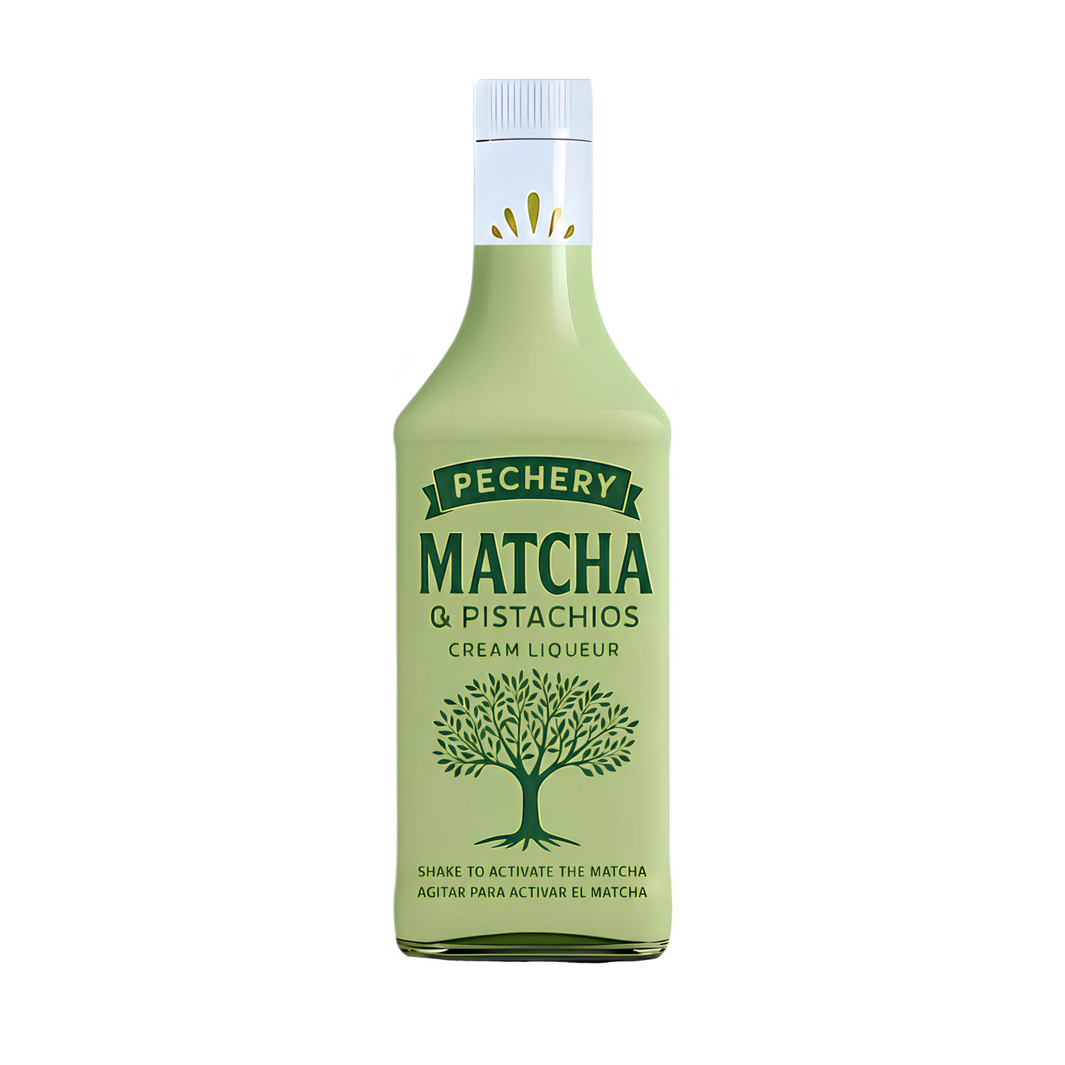 Crema matcha y pistacho Pechery 70 cl.