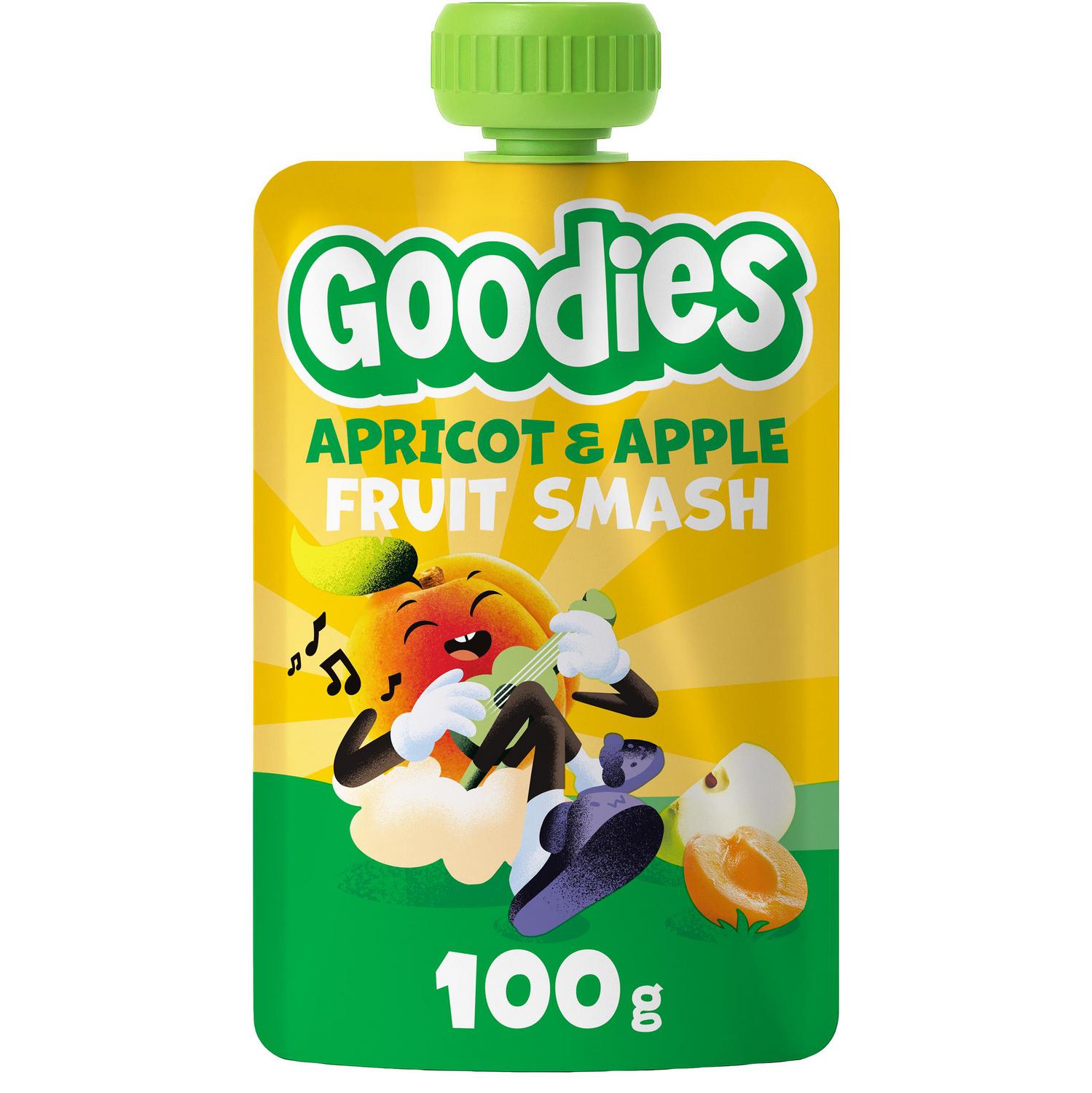 Bolsita de manzana y albaricoque Goodies 100 g.