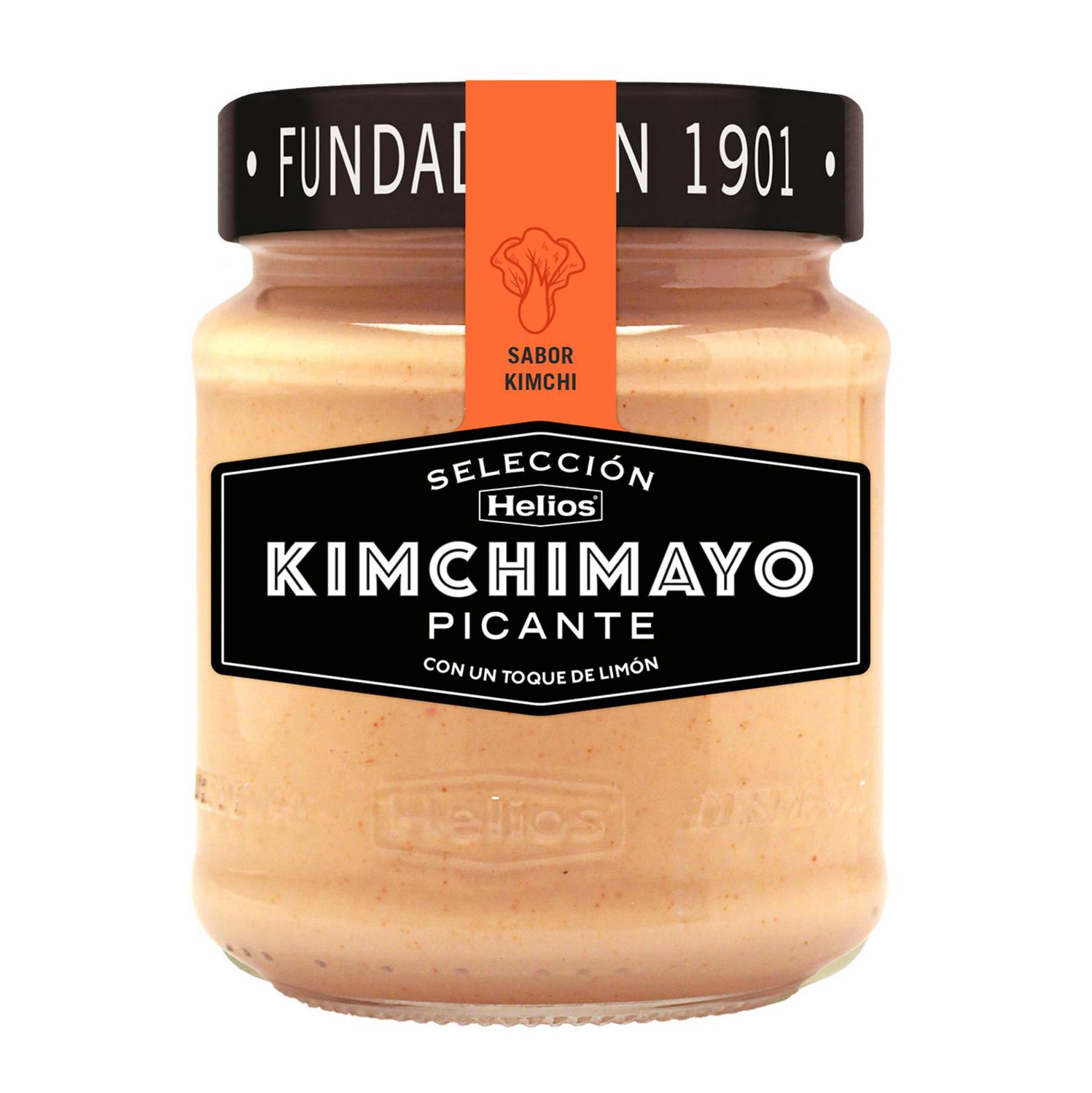 Salsa picante al limón Kimchimayo Helios tarro 200 g.