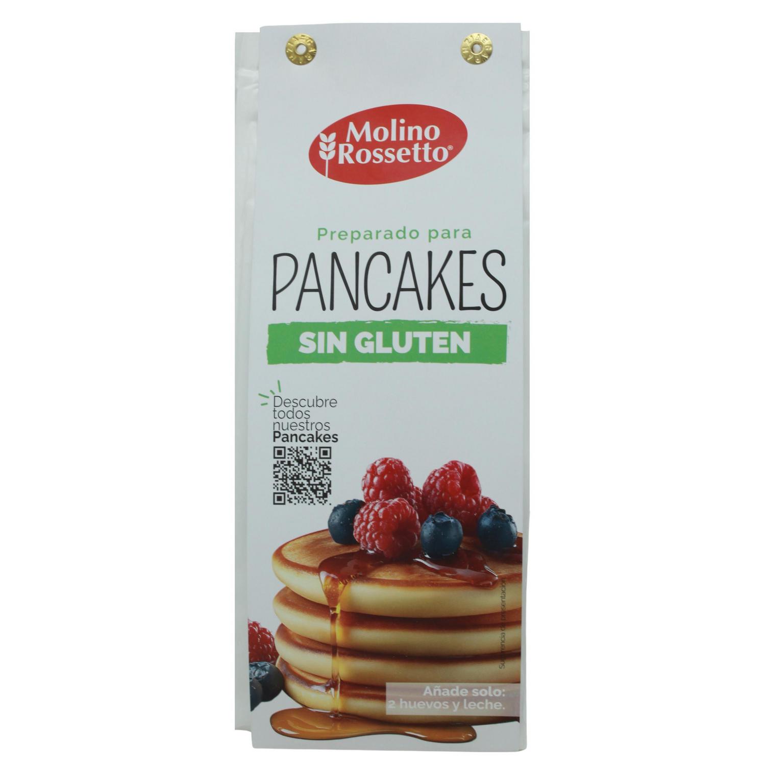 Preparado para pancakes Molino Rossetto sin gluten 250 g.