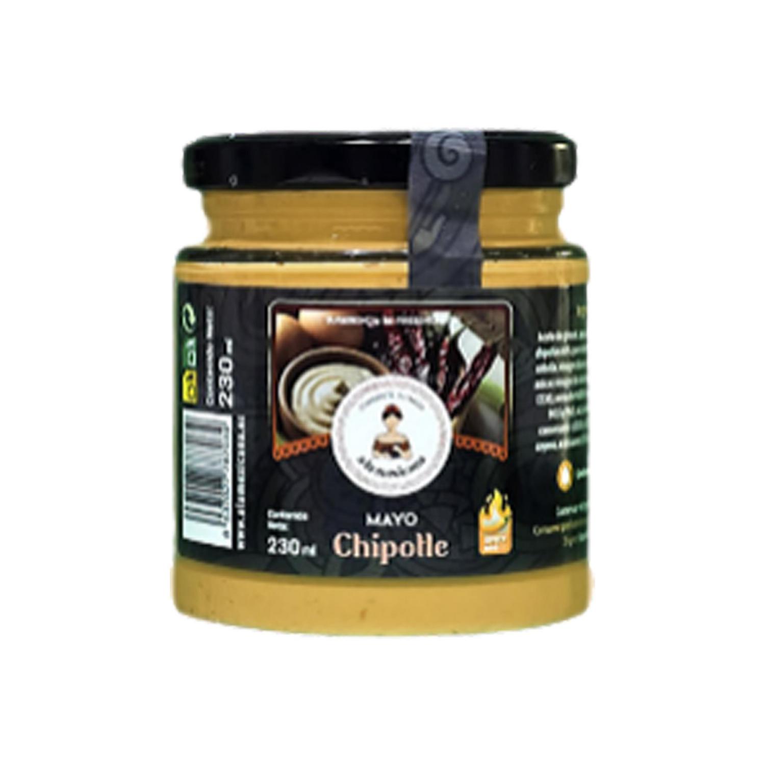 Mayonesa con chile chipotle A La Mexicana frasco 230 g.