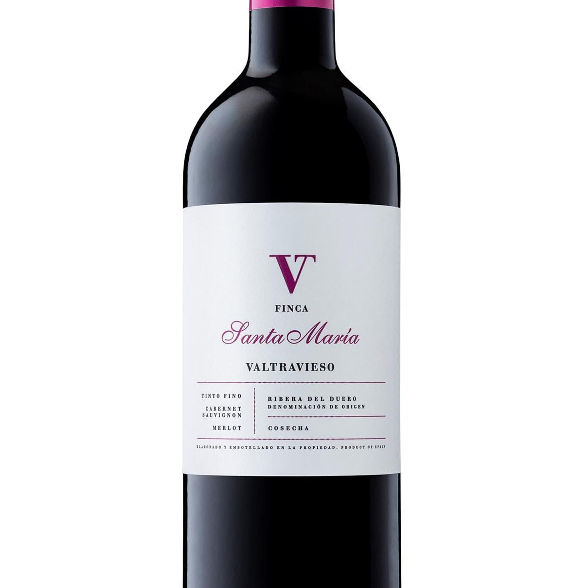 Vino tinto roble Valtravieso D.O. Ribera del Duero 75 cl.