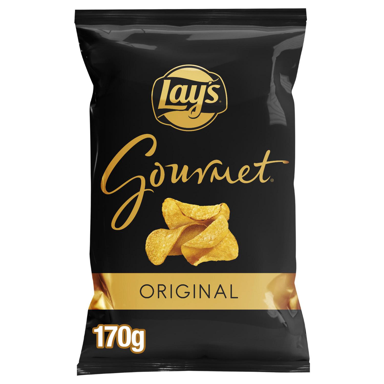 Patatas fritas original Gourmet Lay's sin gluten 170 g.