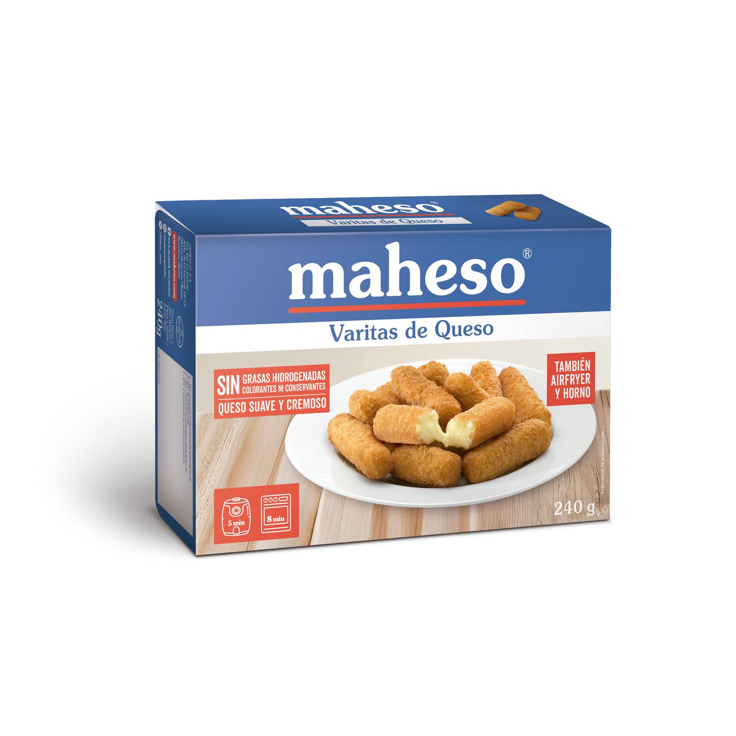 Varitas de queso Maheso 240 g.