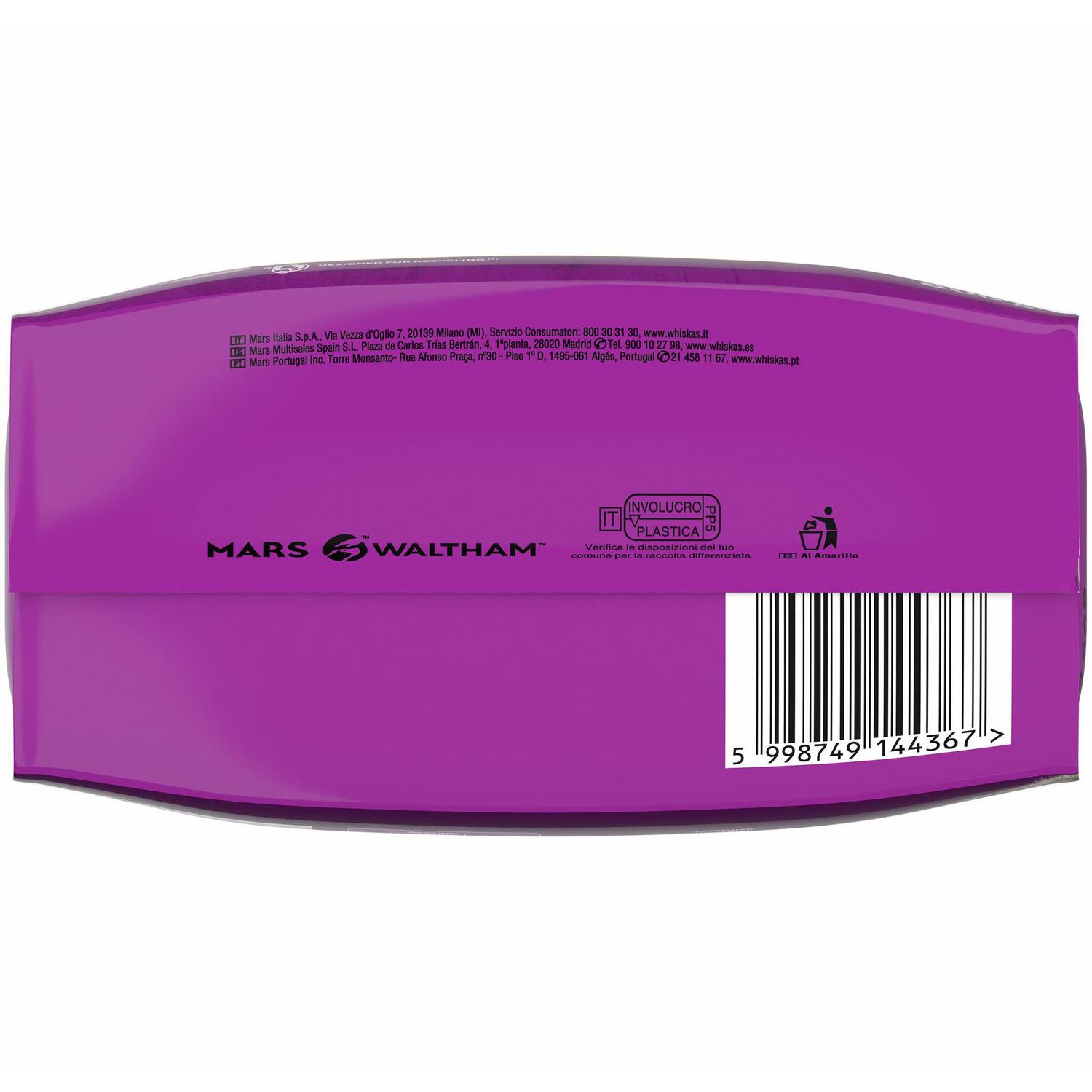 Pienso de pollo para gatos Whiskas 800 g.