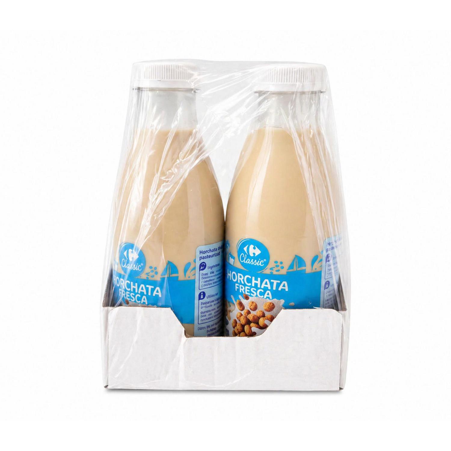 Horchata fresca Carrefour sin gluten 750 ml.