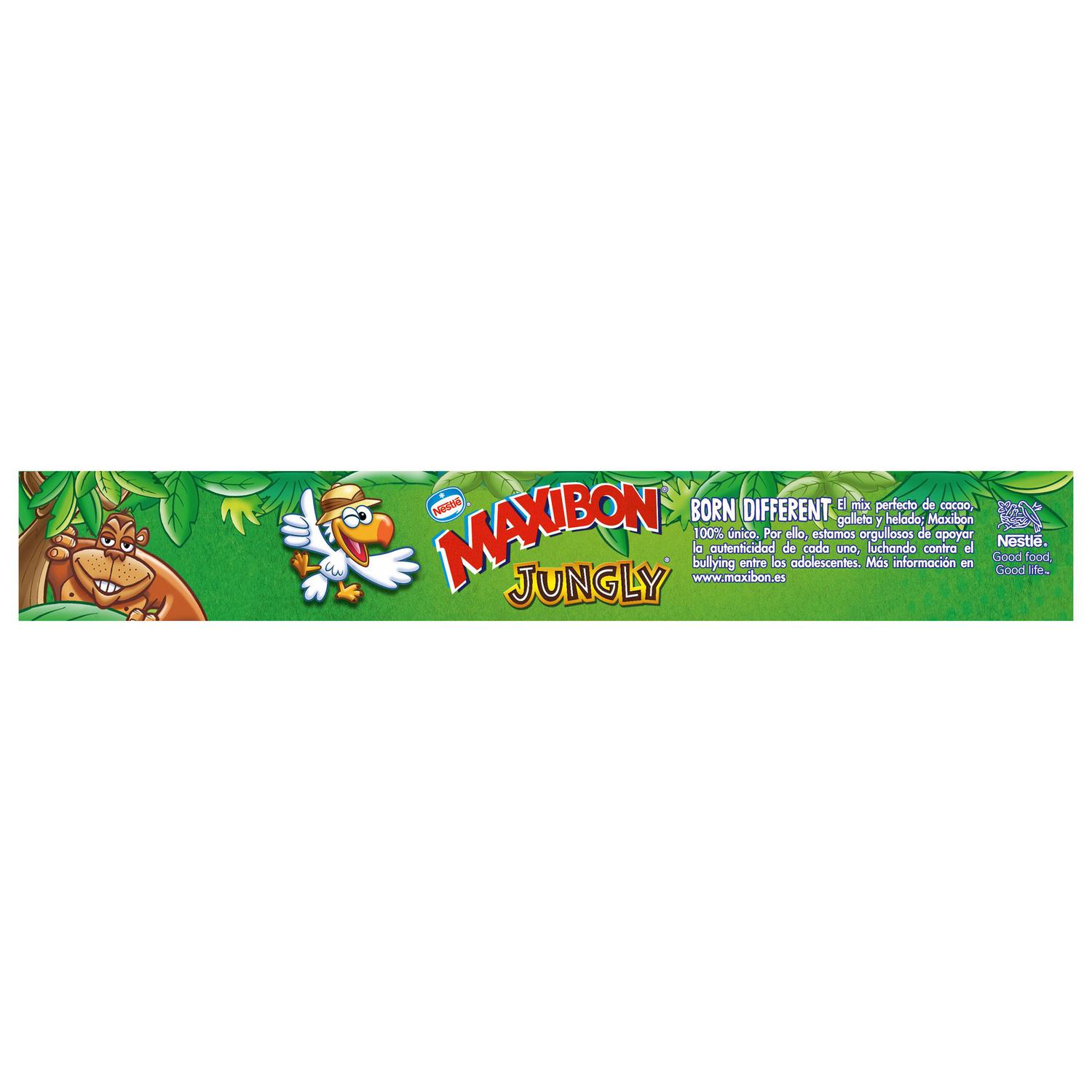 Helado sandwich Maxibon Jungly Nestlé 4 uds.