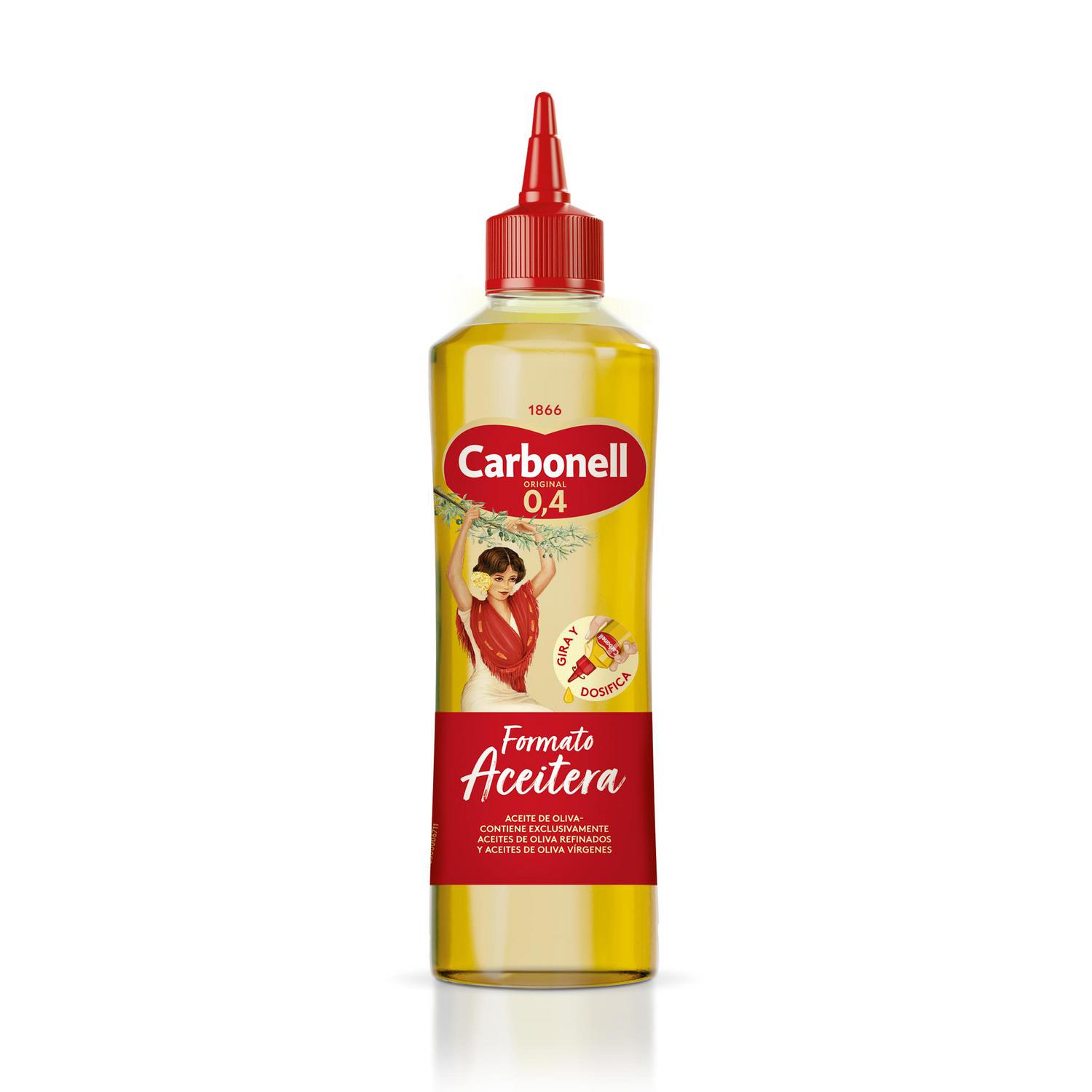 Aceite de oliva 04 formato aceitera Carbonell 460 ml.