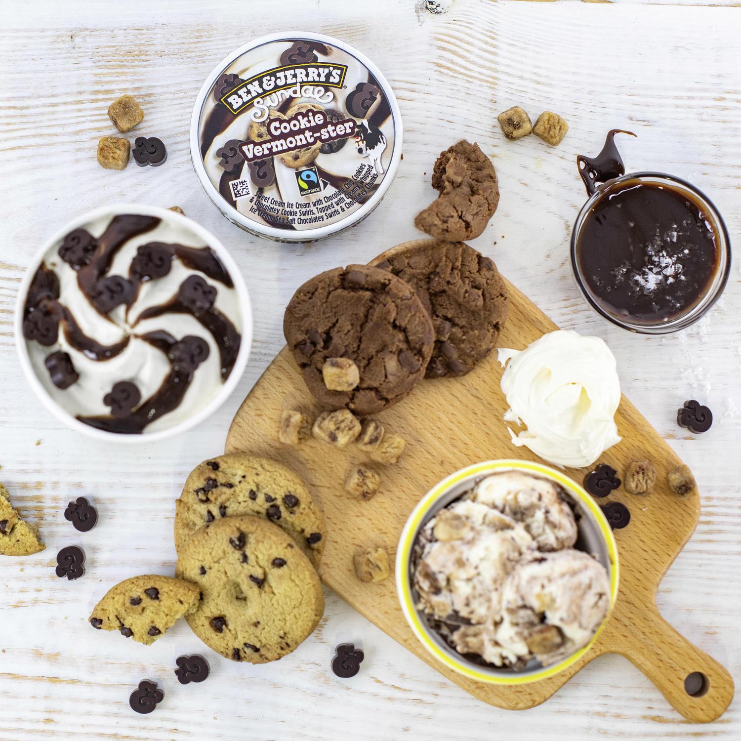 Helado de cookie vermont-ster sundae Ben & Jerry's 427 ml