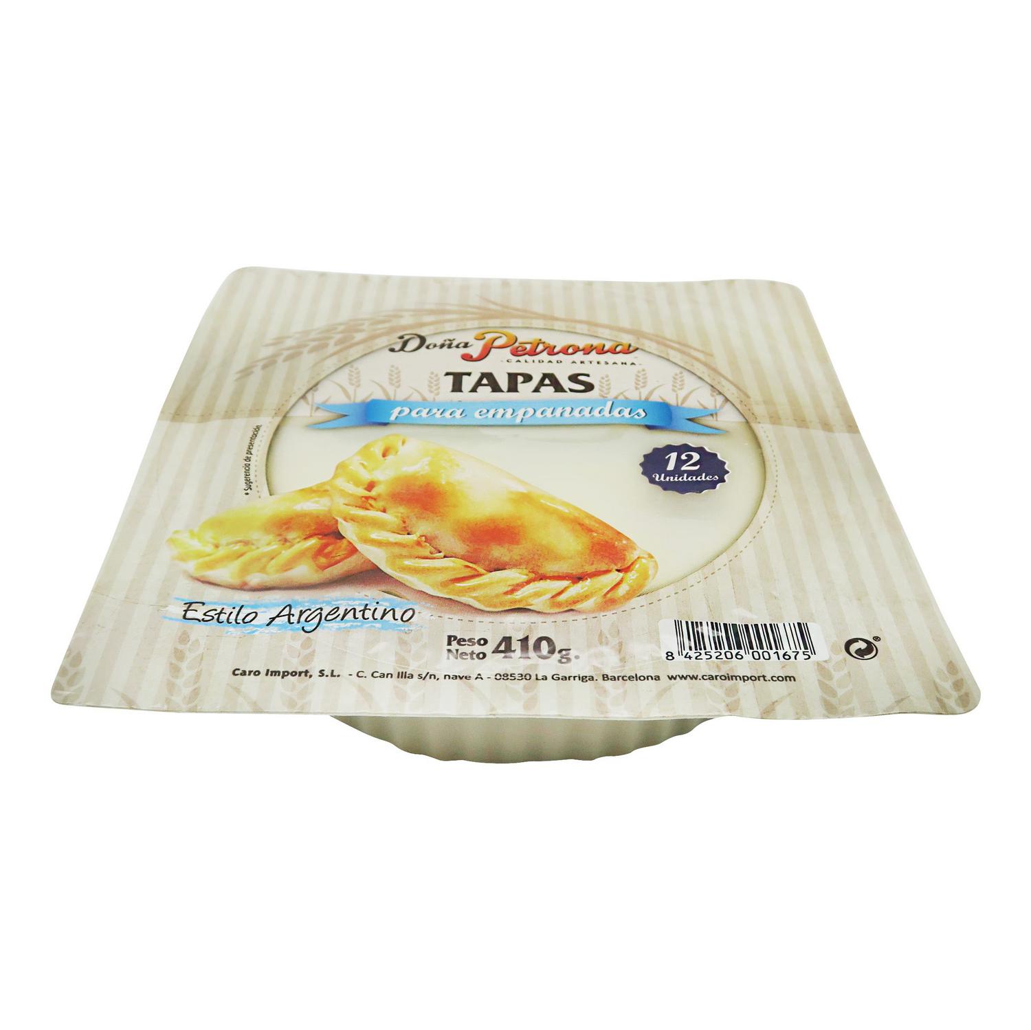 Tapas para empanada Doña Petrona 410 g.