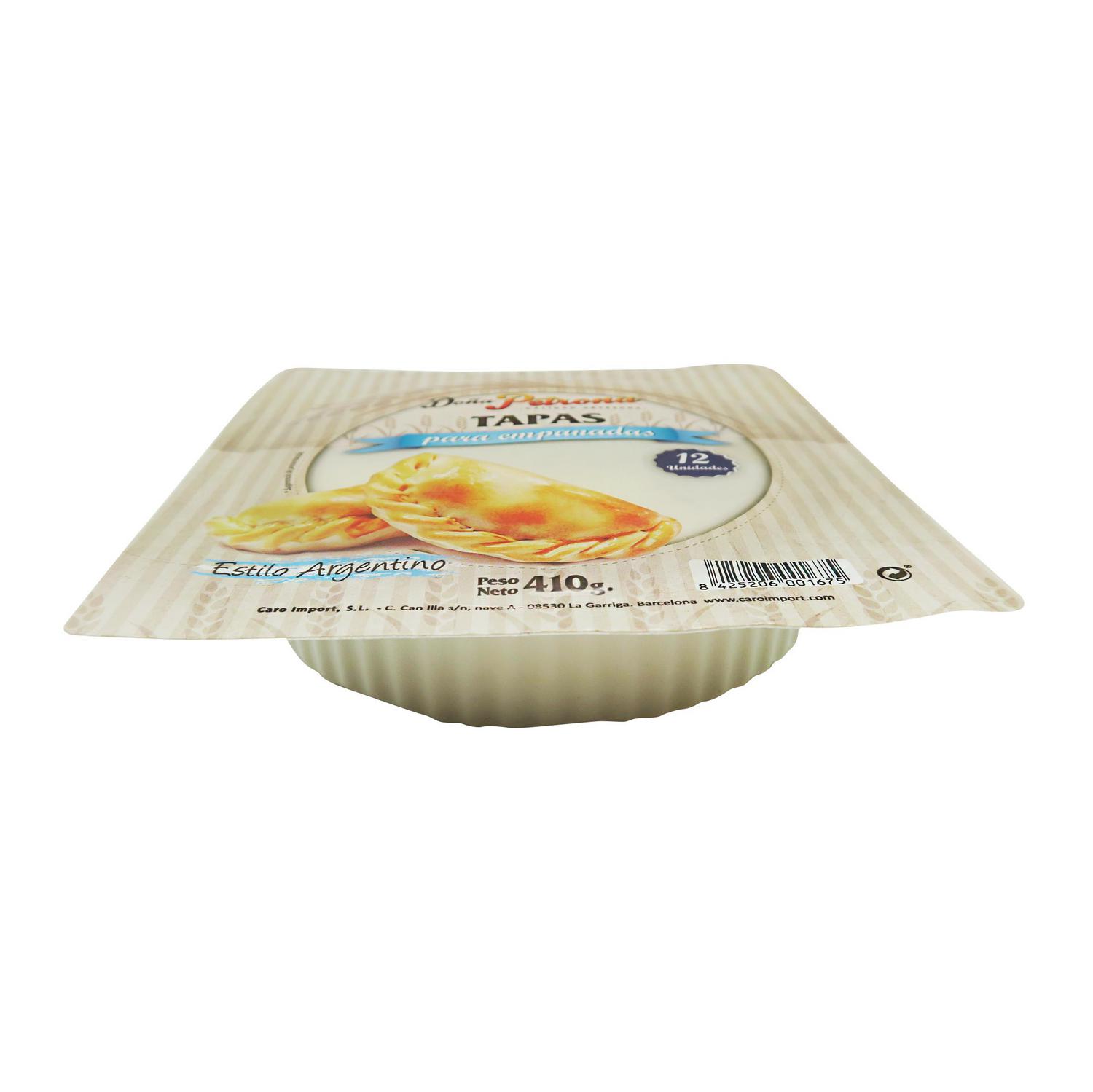 Tapas para empanada Doña Petrona 410 g.