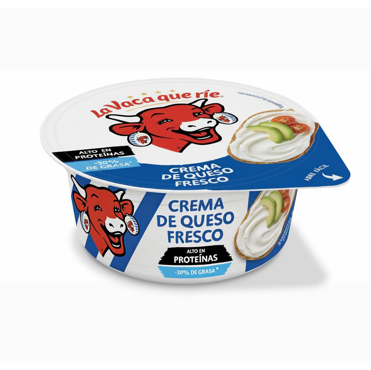 Crema de queso fresco La Vaca Que Rie 150 g.