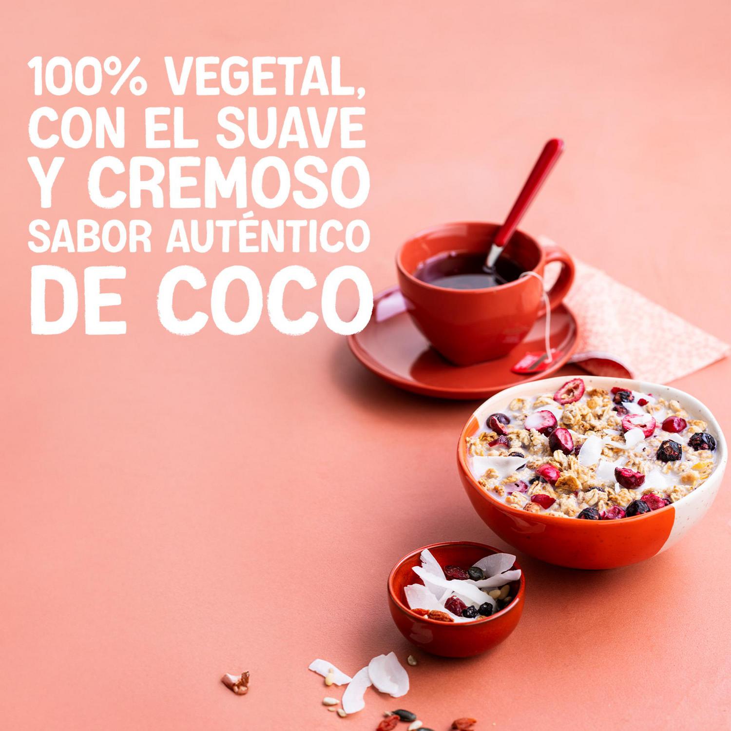 Bebida de coco sin azúcar Alpro sin gluten y sin lactosa brik 1 l.