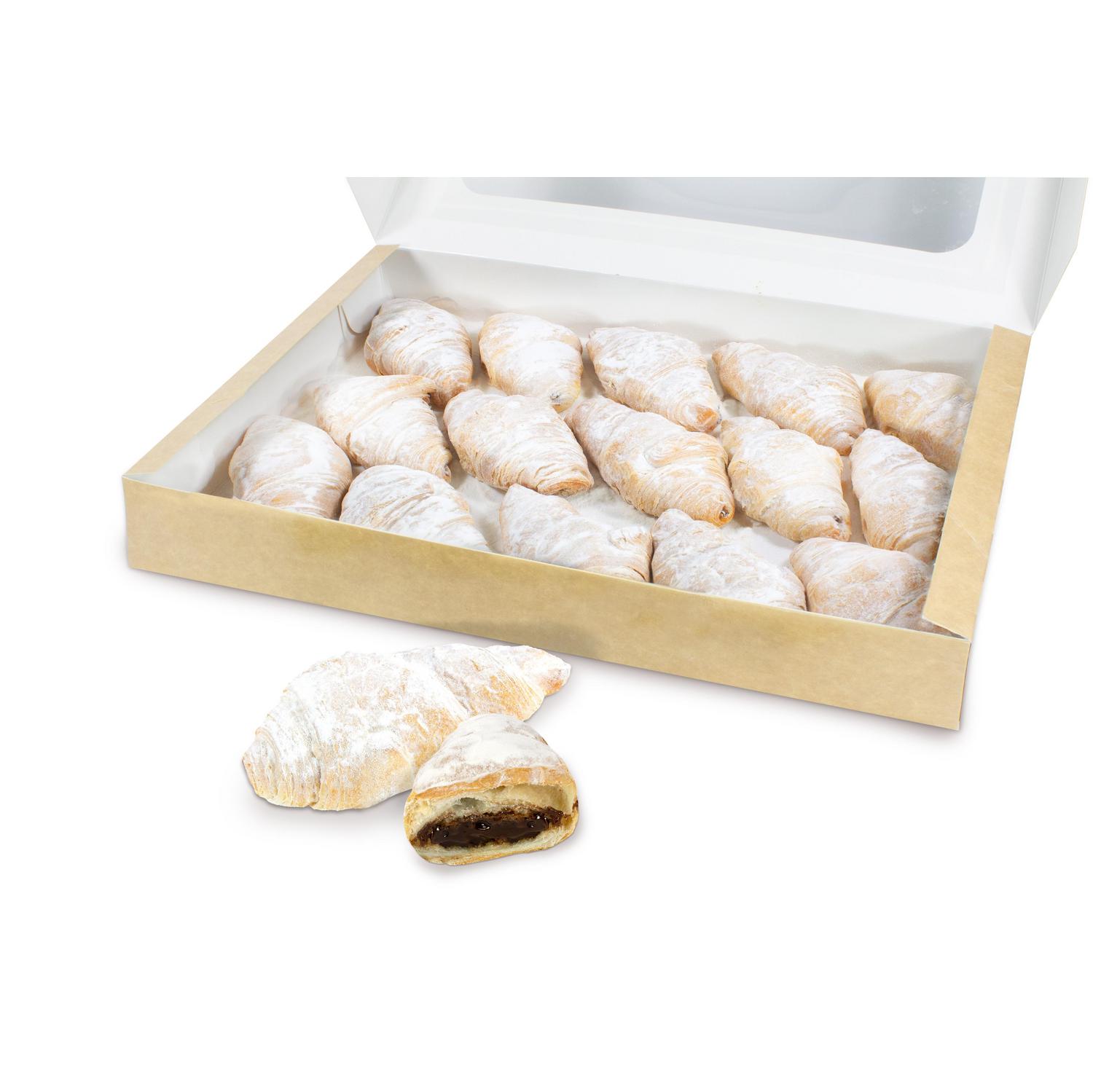 Croissant relleno cacao glass 16 ud.