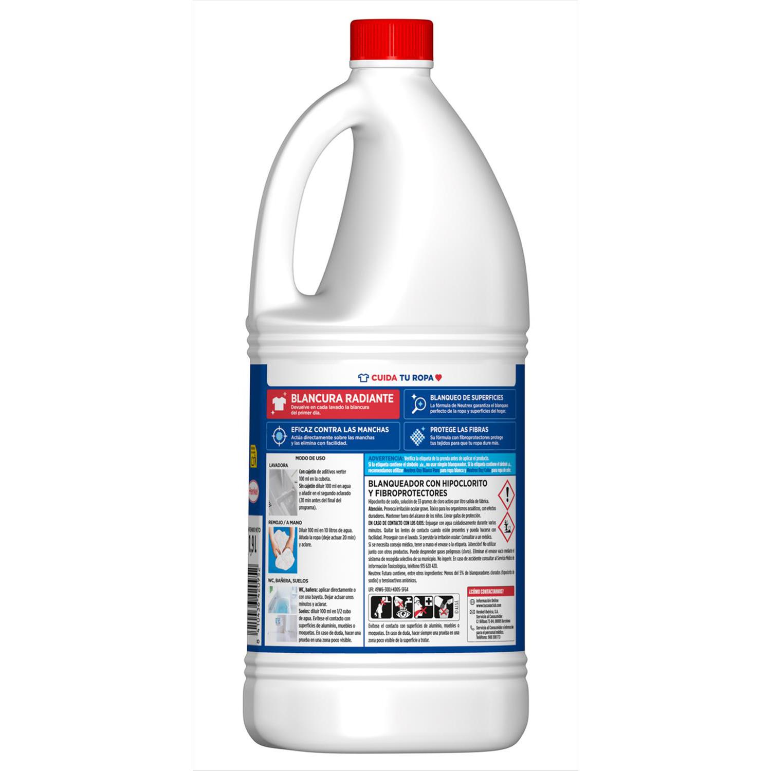 Lejía Neutrex Futura 1,9 l.