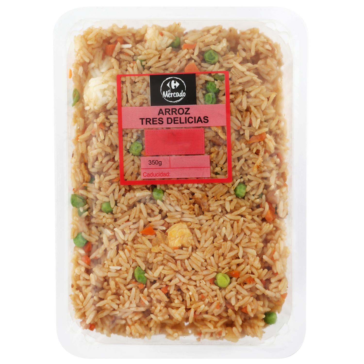 Arroz tres delicias Carrefour El Mercado 350 g