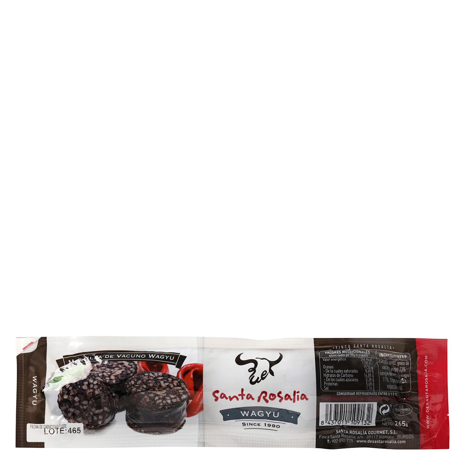 Morcilla de Wagyu Santa Rosalía 265 g