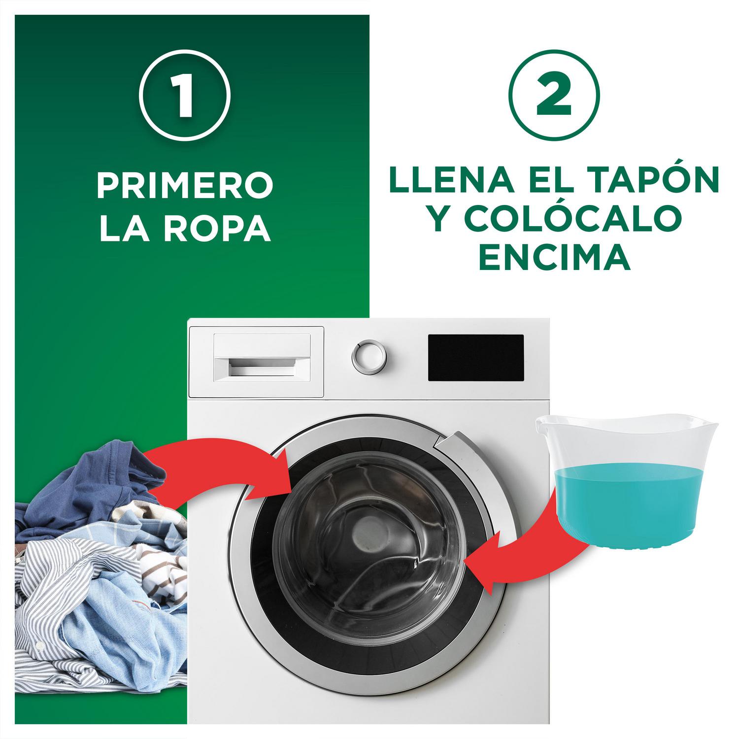 Detergente líquido frescor alpino Ariel 40  lavados.