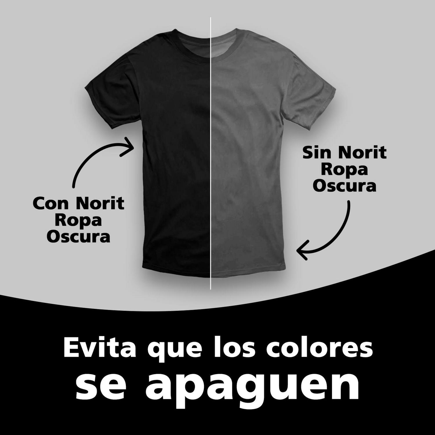 Detergente líquido ropa oscura Norit 40 lavados.