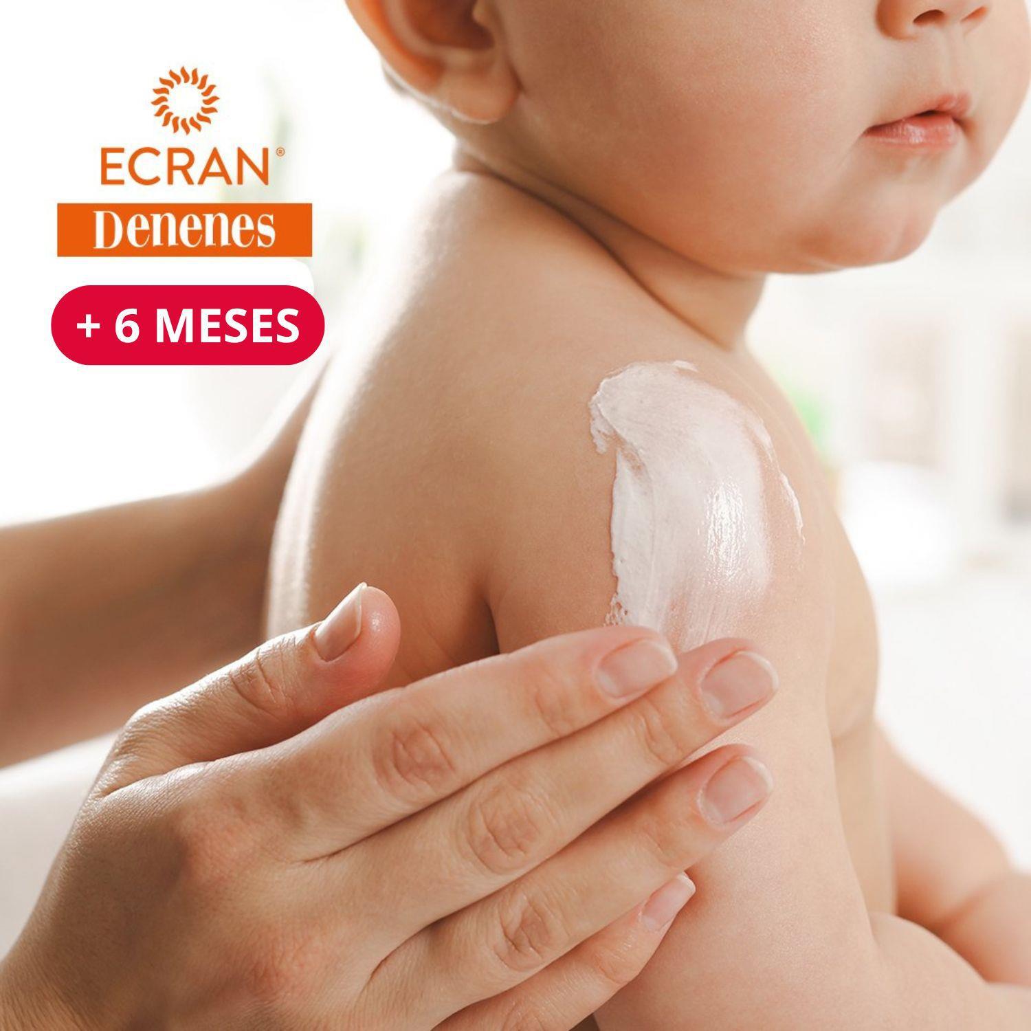 Leche protectora solar niños pieles sensibles atópicas SPF50+ Ecran Denenes 270 ml.