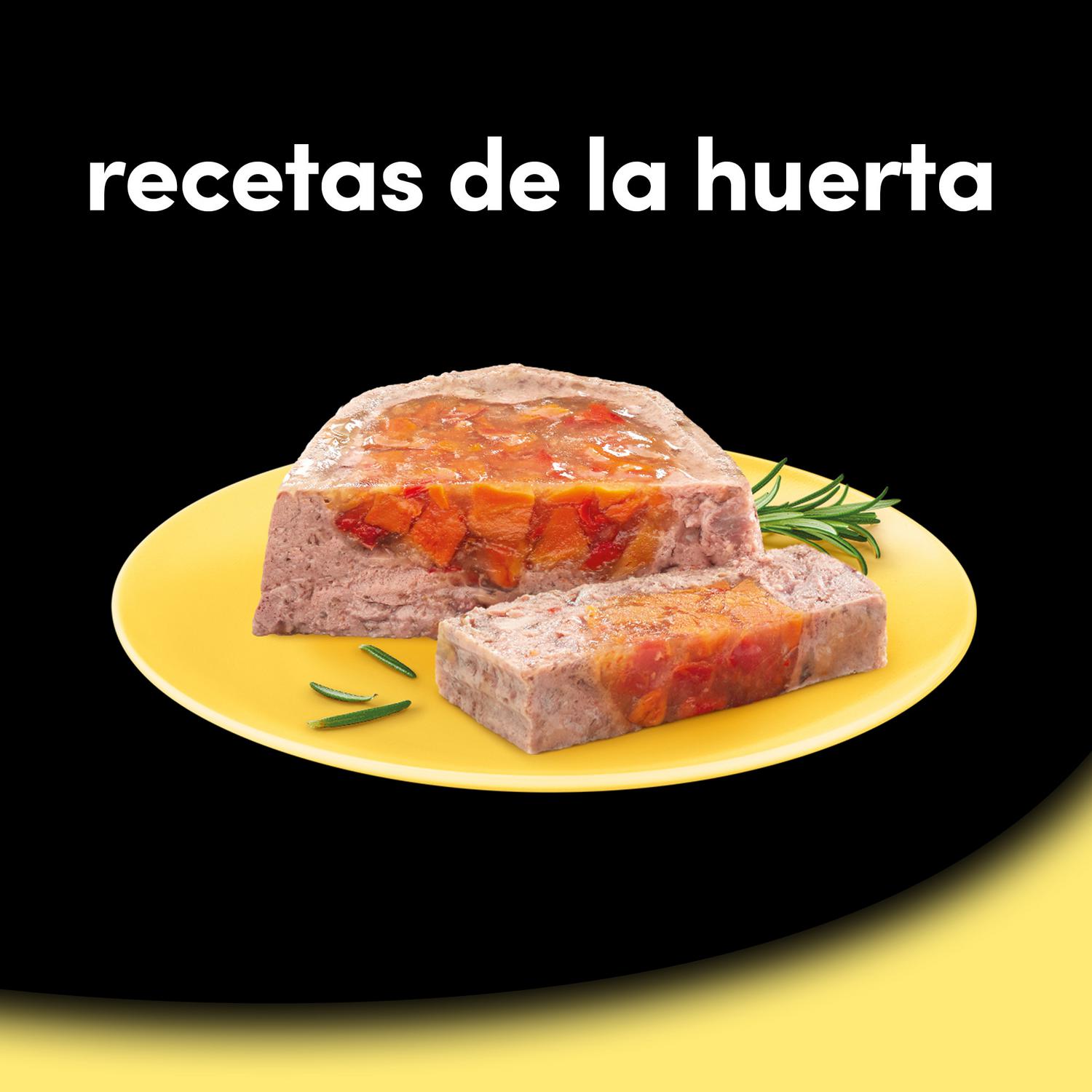Comida húmeda de pollo y verduras para perro Cesar Recetas de la Huerta 150 g.