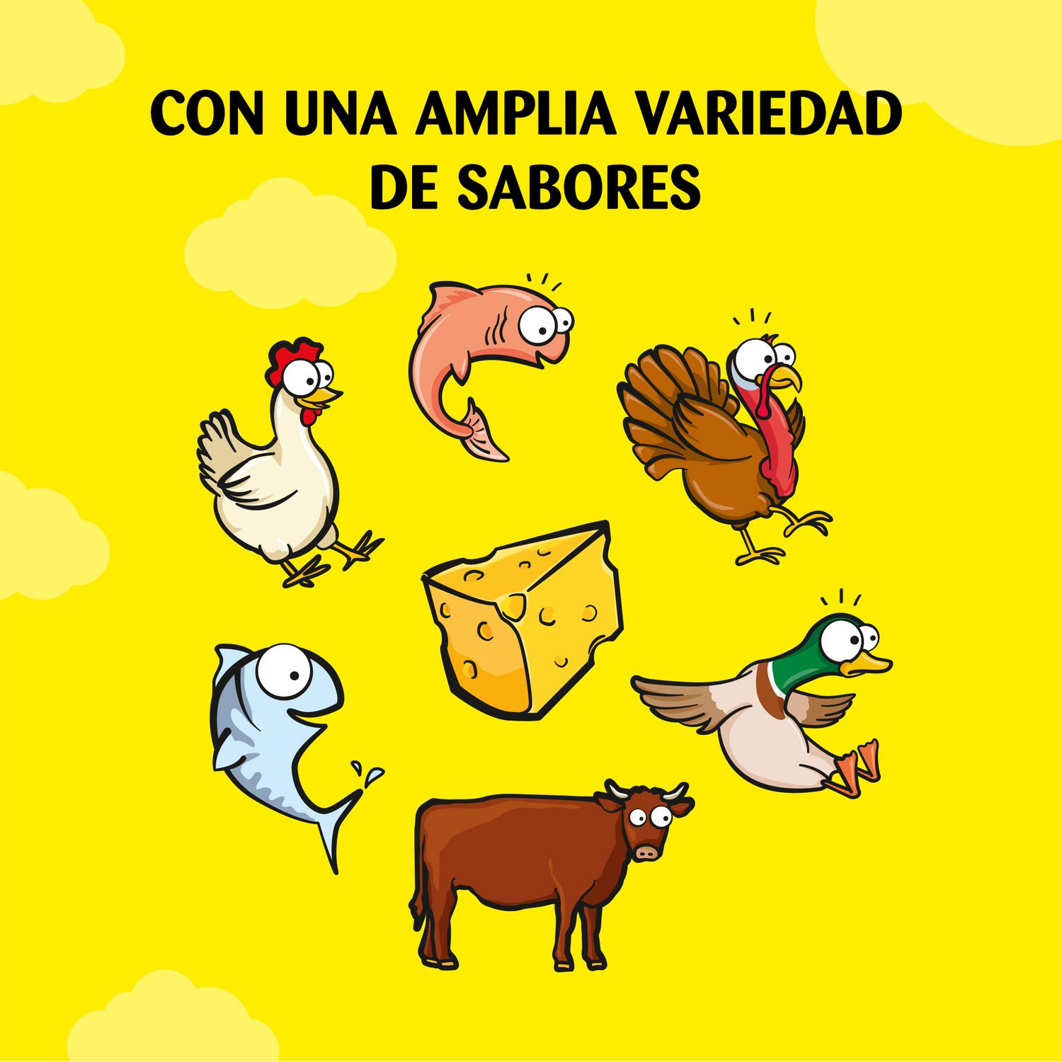 Snacks de buey para gatos Catisfactions 60 g.