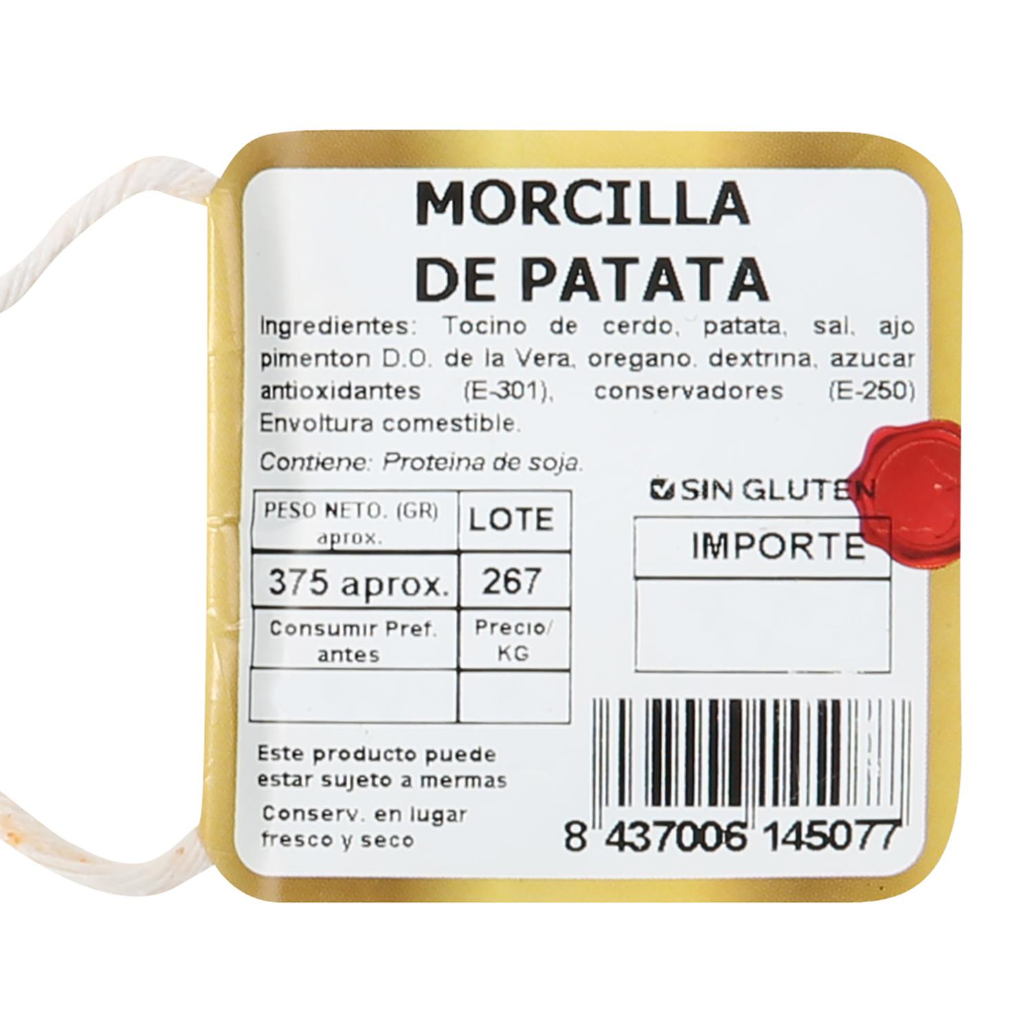 Morcilla de Patata Nejosa 375 g
