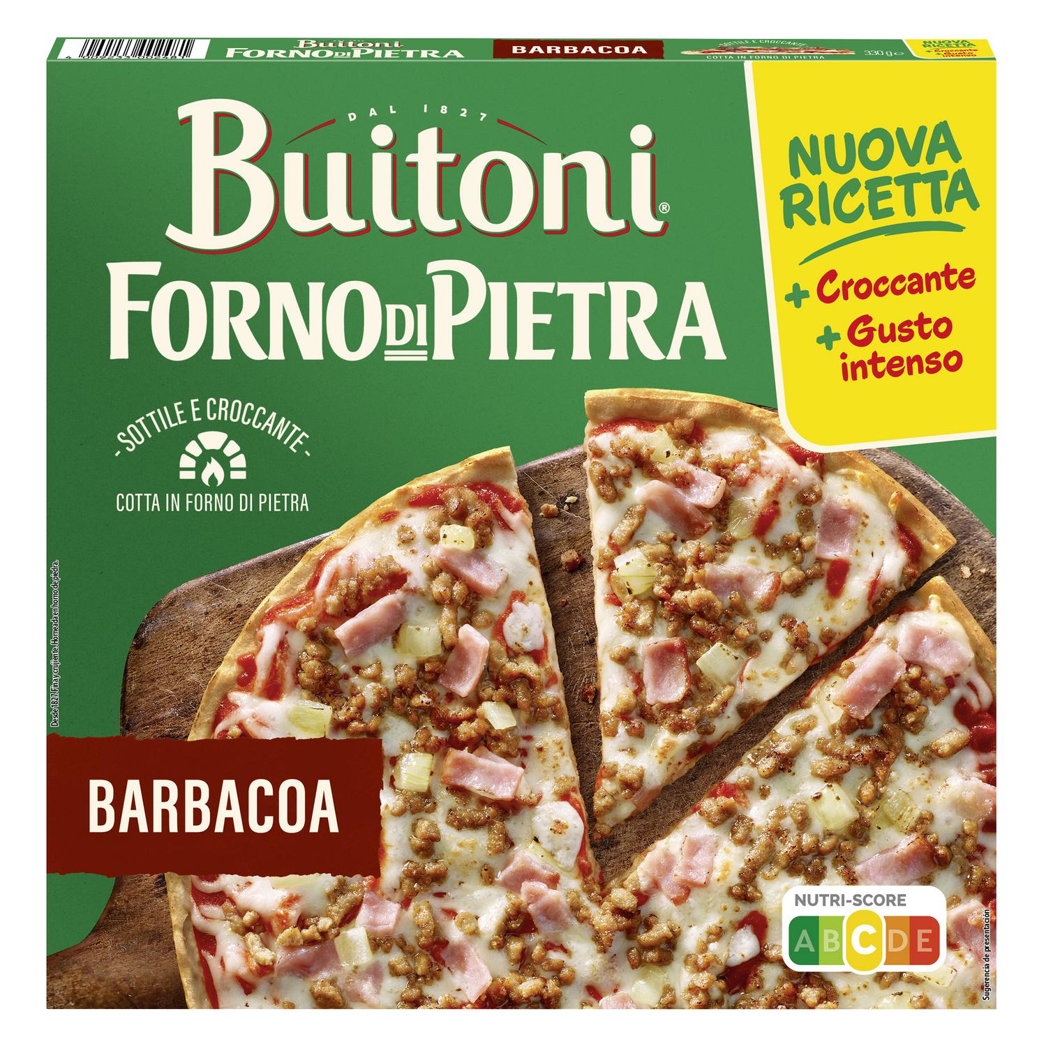Pizza Barbacoa Forno di Pietra Buitoni 330 g.