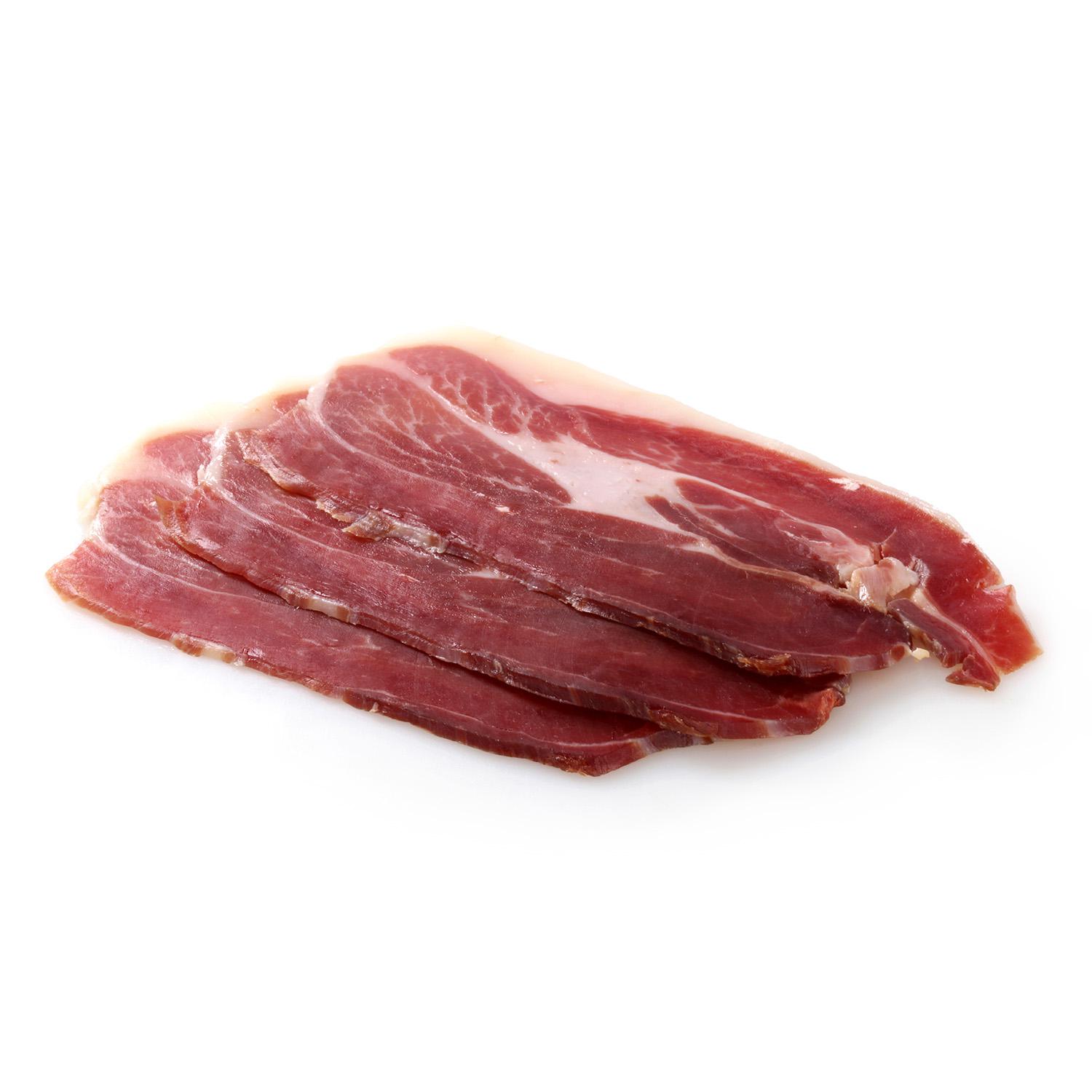Centro de Paleta de Cebo Ibérica 50% Raza Ibérica al corte Círculo de calidad 170 g aprox