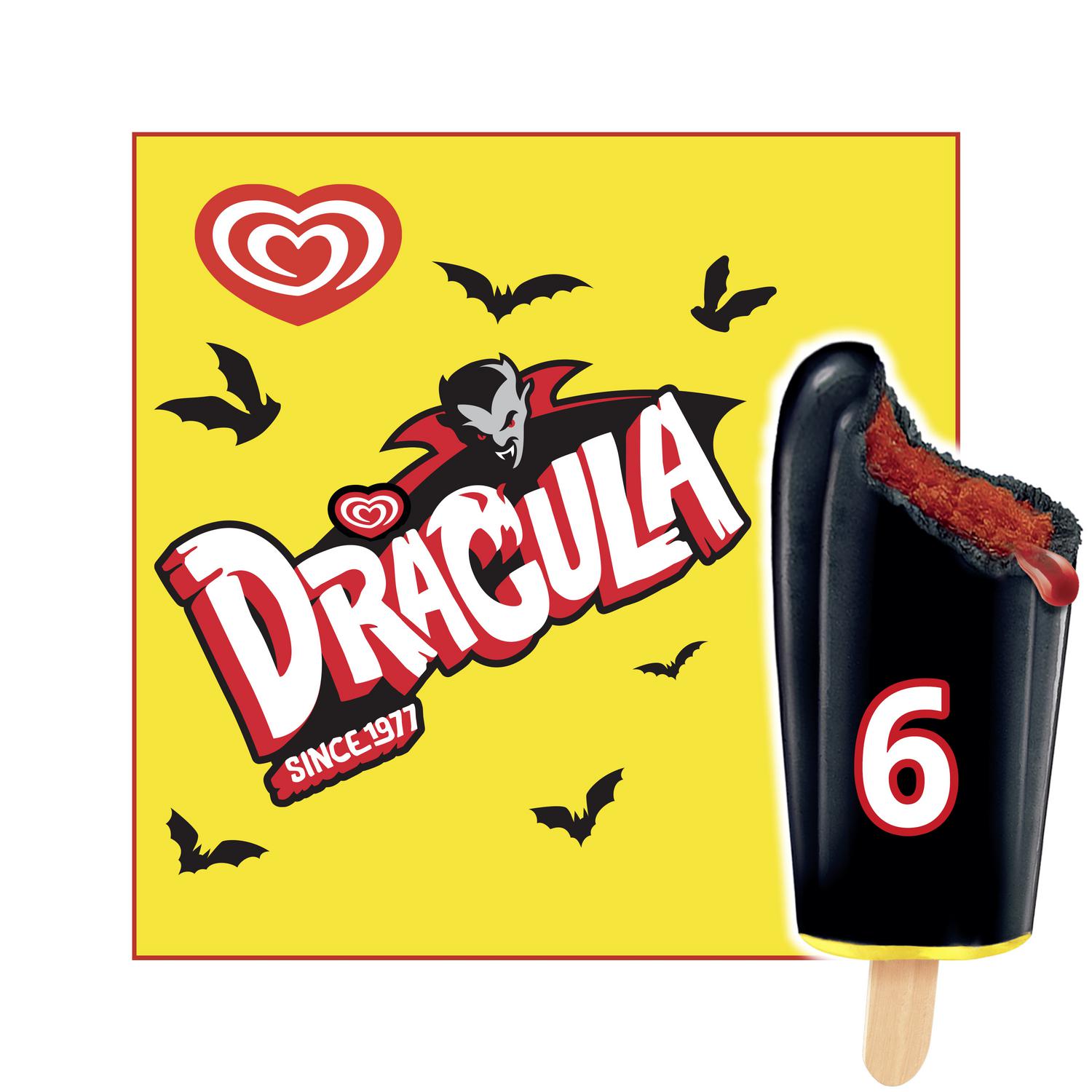 Helado de fresa Drácula Frigo sin gluten 6 ud.