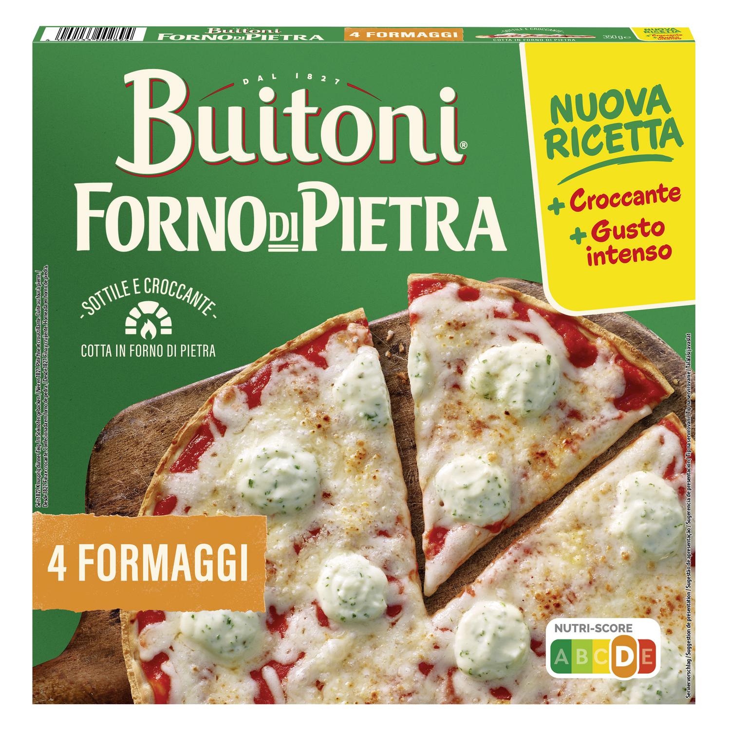 Pizza 4 Quesos Forno di Pietra Buitoni 350 g.
