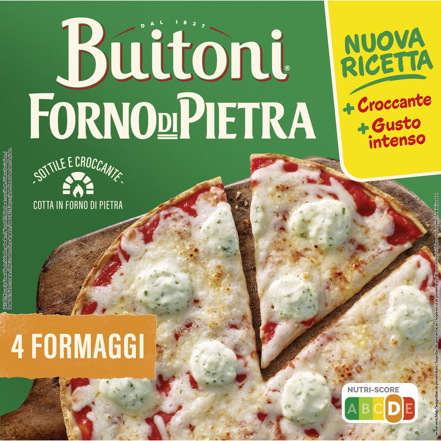 Pizza 4 Quesos Forno di Pietra Buitoni 350 g.