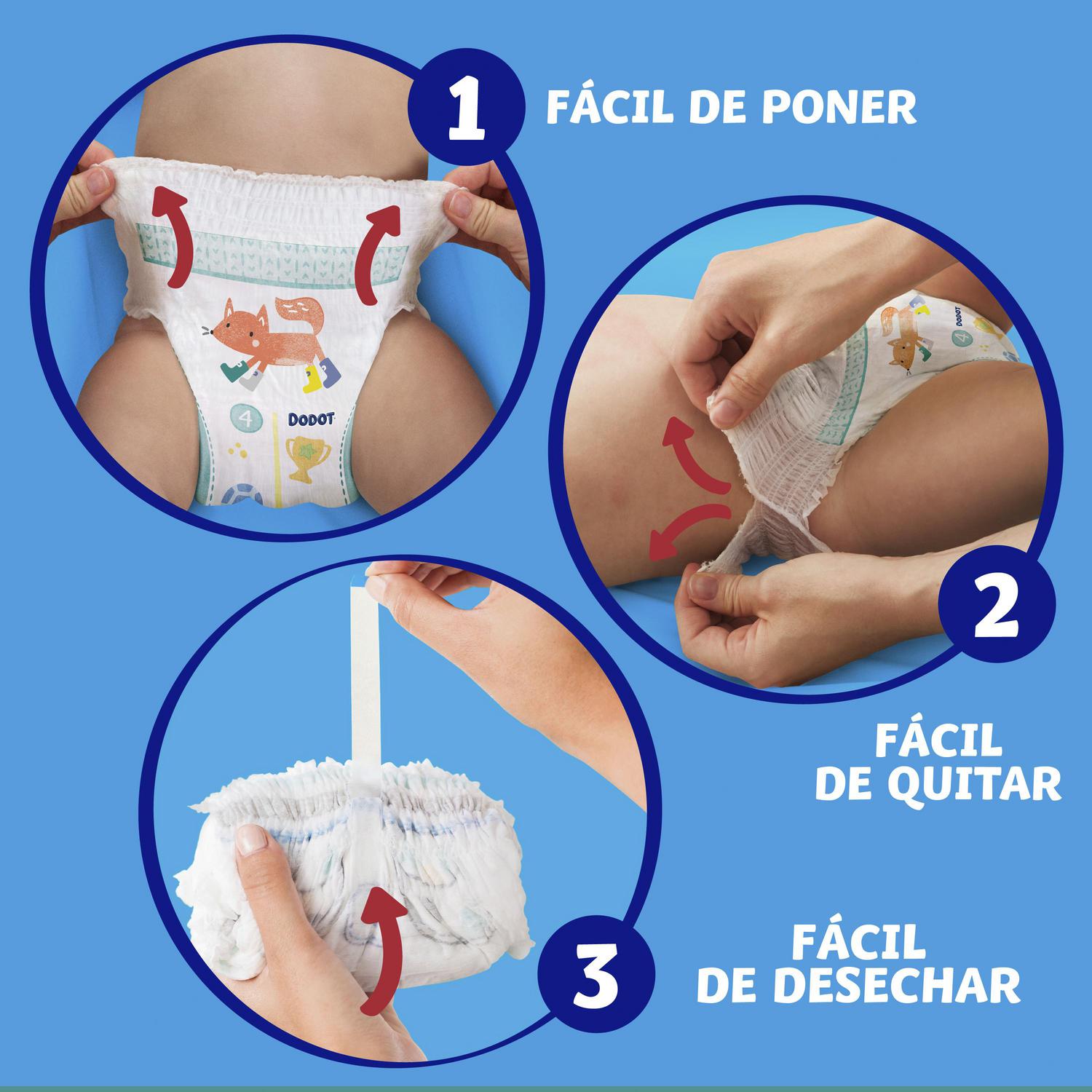 Pants Dodot T4 (9-15 kg) 62 ud.