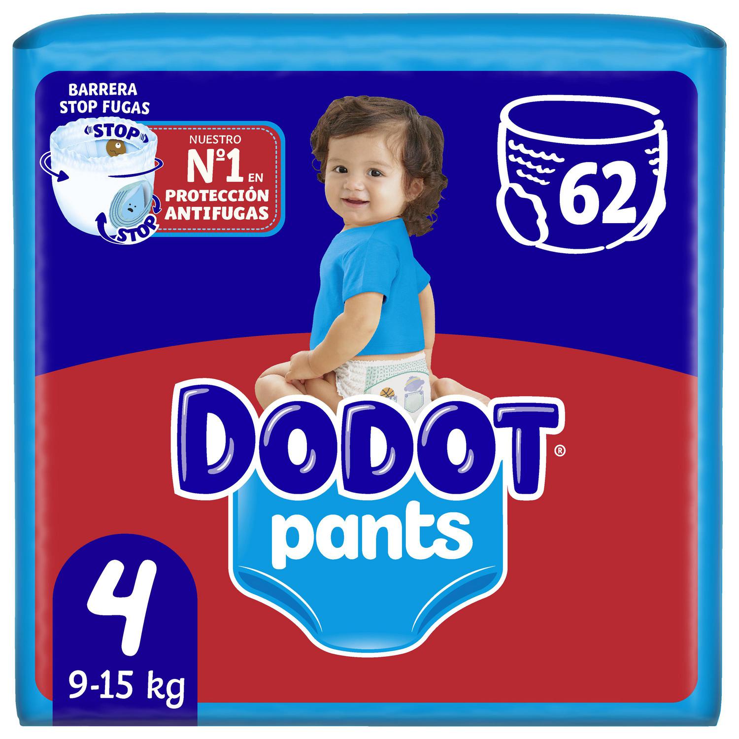 Pants Dodot T4 (9-15 kg) 62 ud.