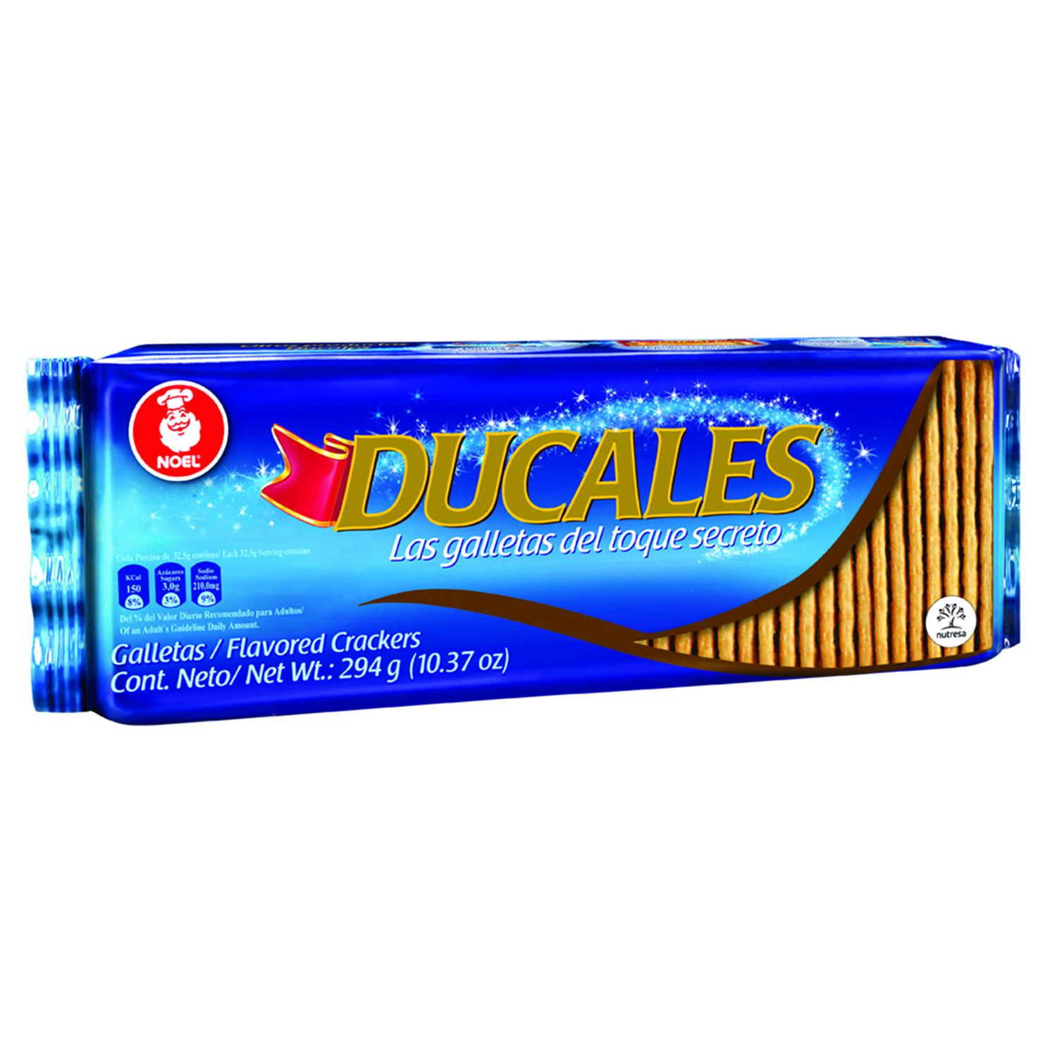 Galletas saladas Ducales Noel 312 g.