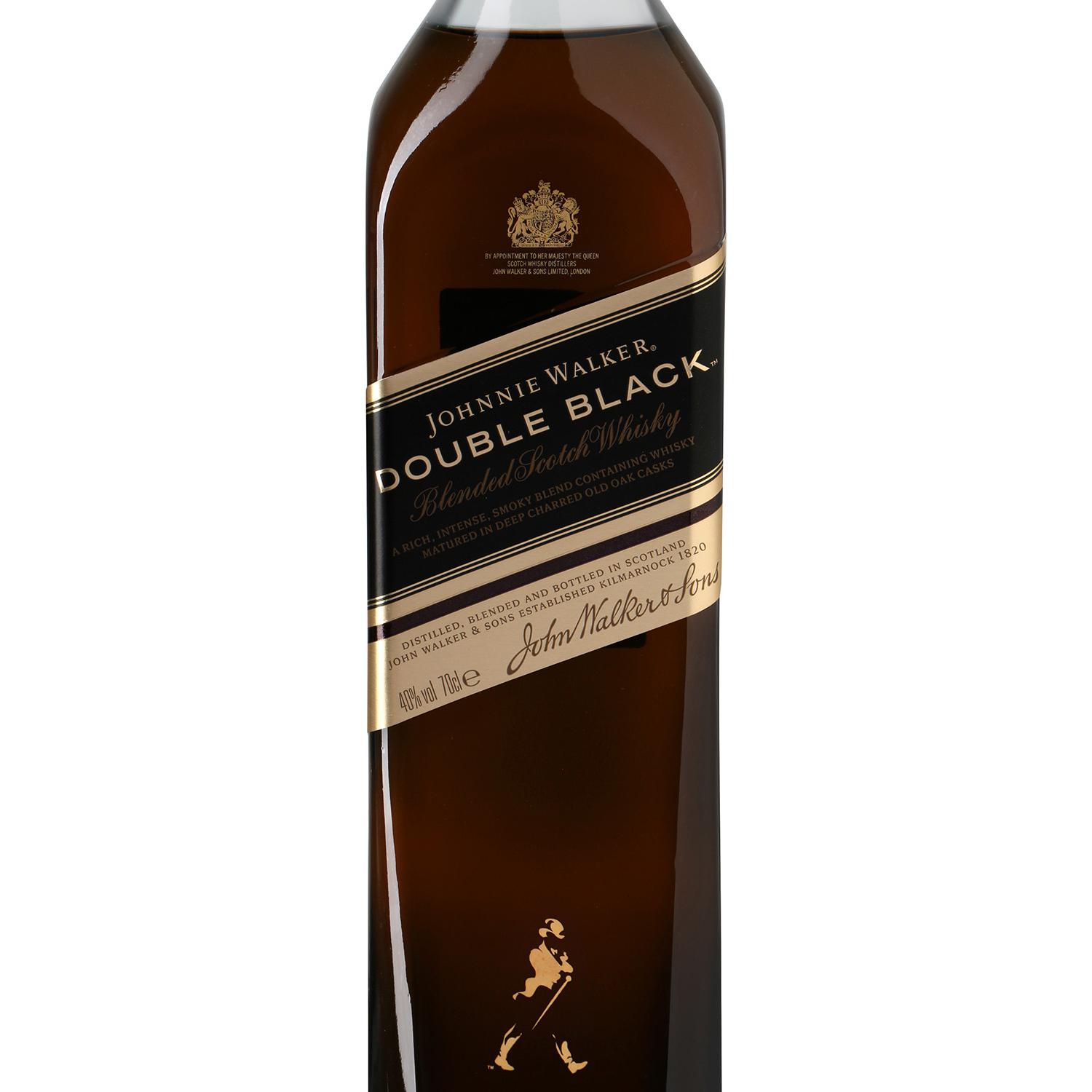Whisky Johnnie Walker Double Black escocés 70 cl.