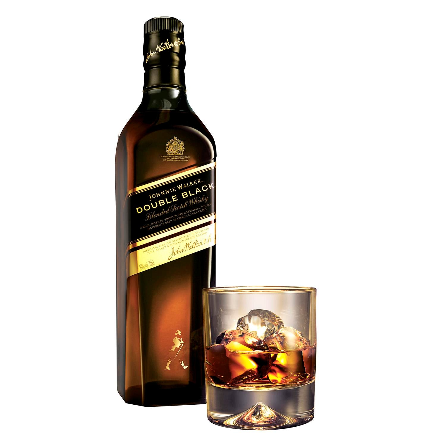 Whisky Johnnie Walker Double Black escocés 70 cl.